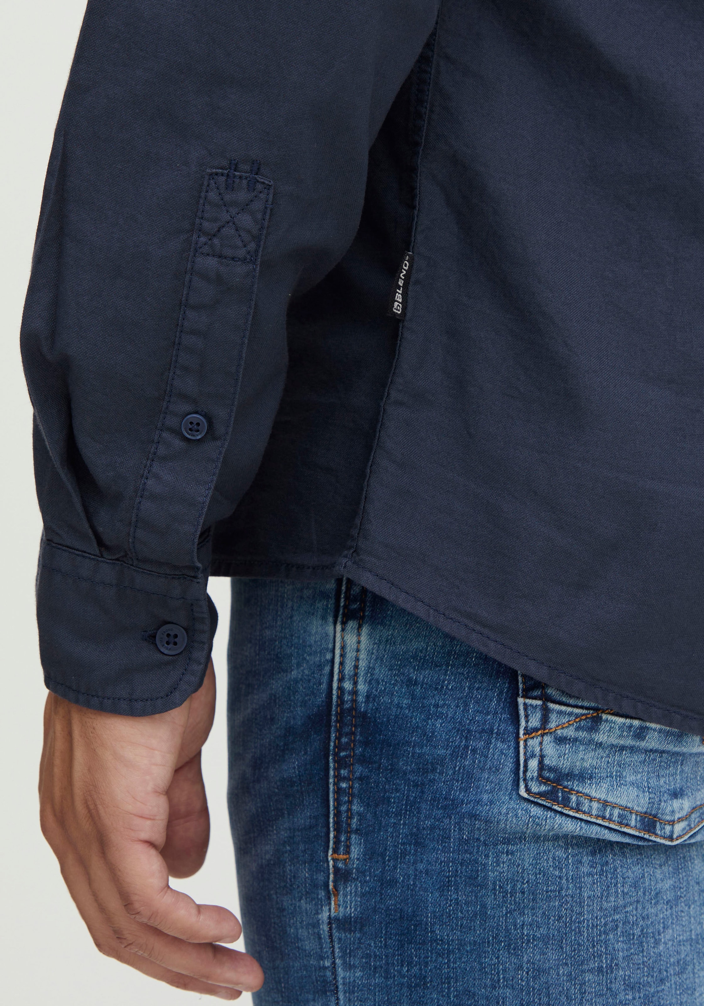 Blend Langarmhemd »BL Shirt BHBugley«
