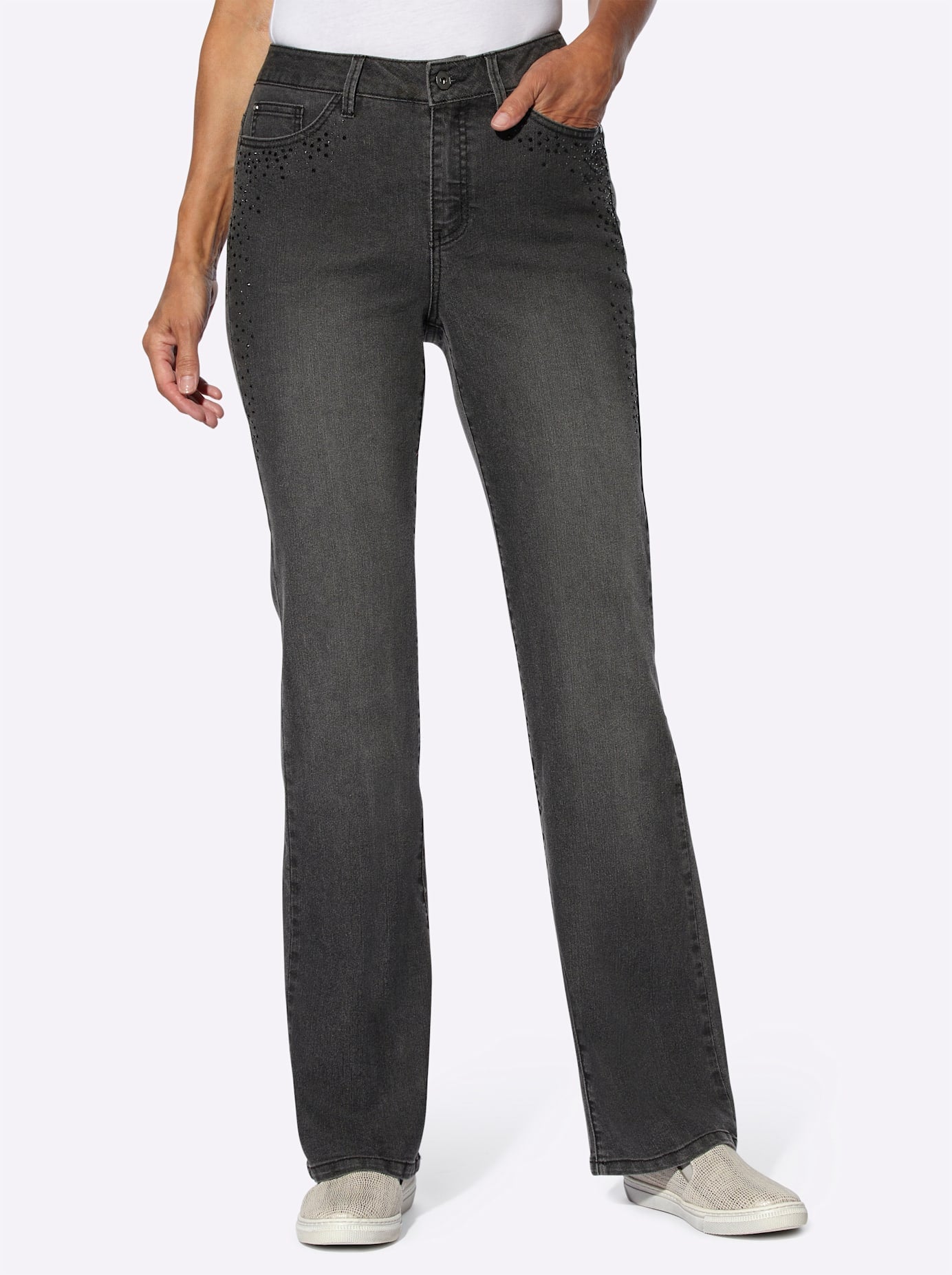 Inspirationen 5-Pocket-Jeans, (1 tlg.)