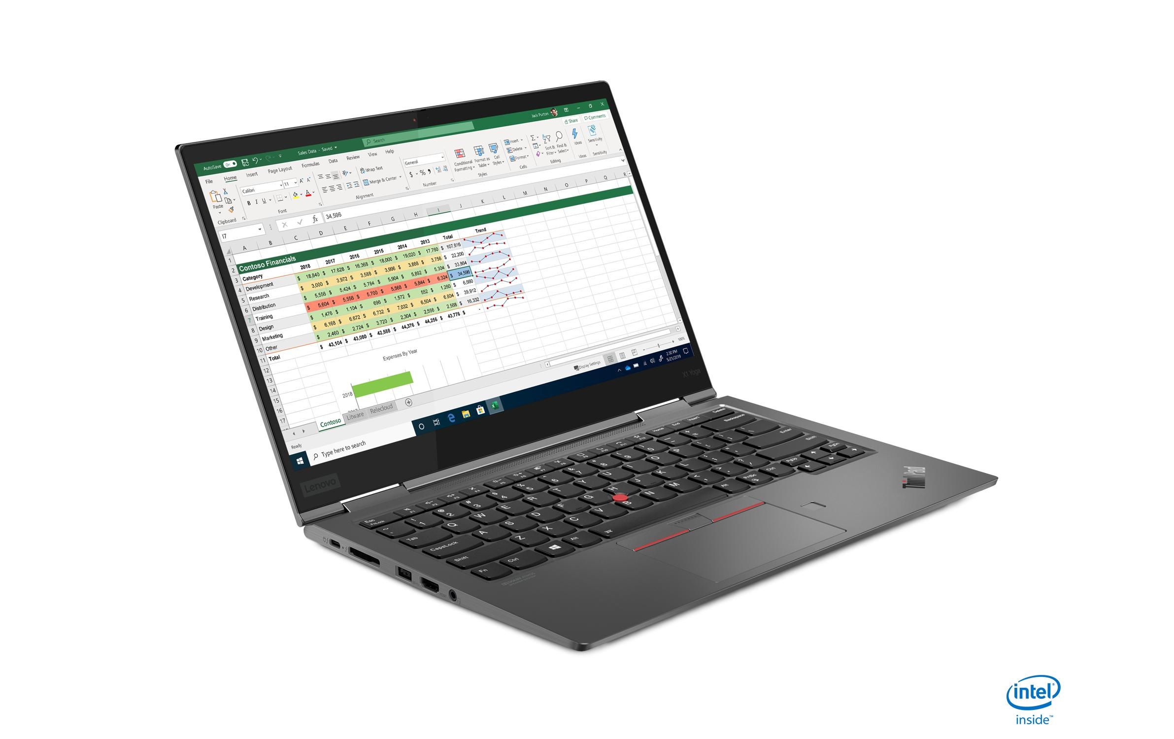 Lenovo Notebook »Lenovo Notebook ThinkPad X1 Yoga Ge«, 35,56 cm, / 14 Zoll, Intel, Core i5, 256 GB SSD