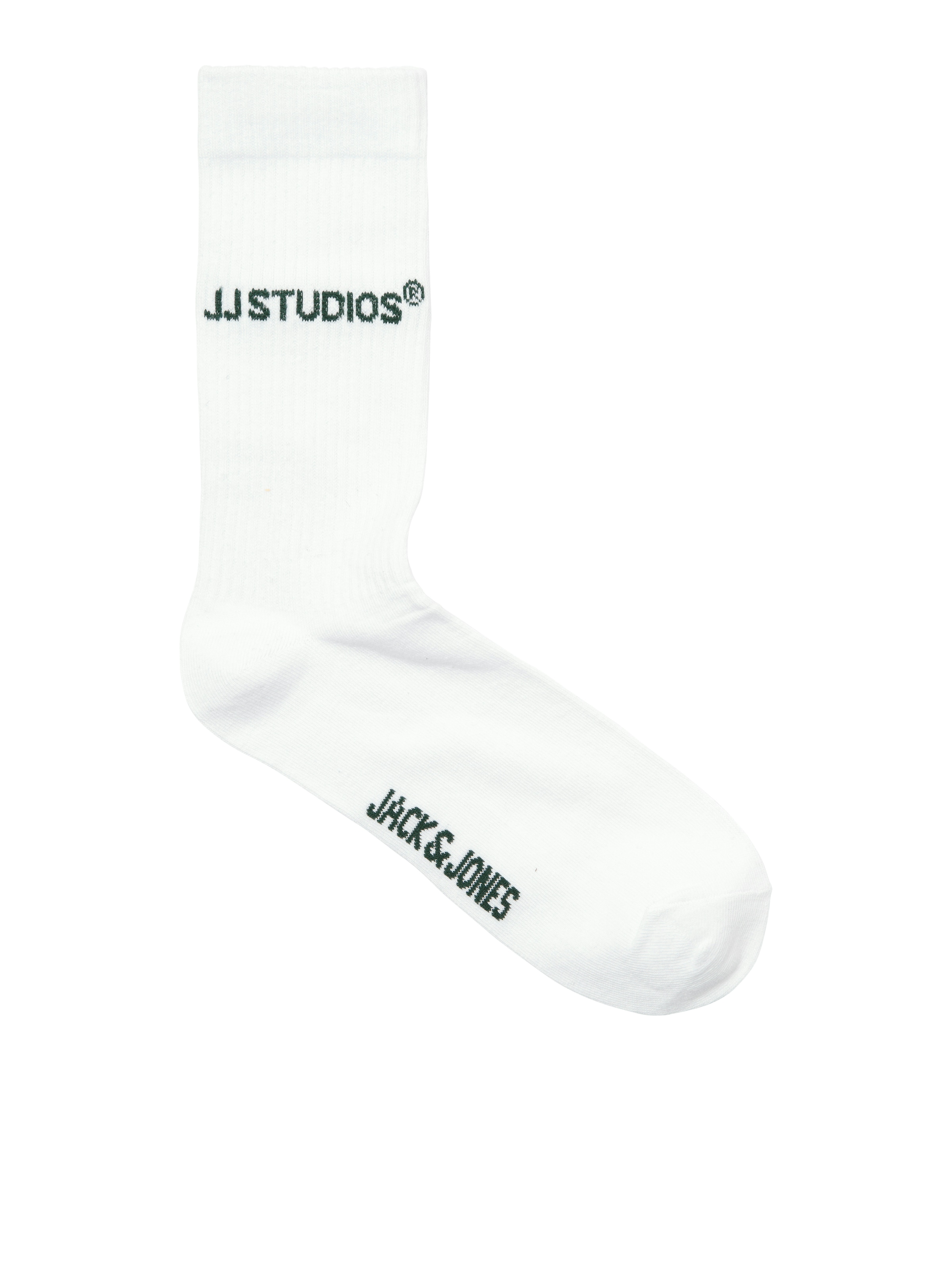 Jack & Jones Freizeitsocken »JACSOHO TENNIS SOCKS 3 PACK NOOS«, (Packung, 3 Paar), mit Logostickerei