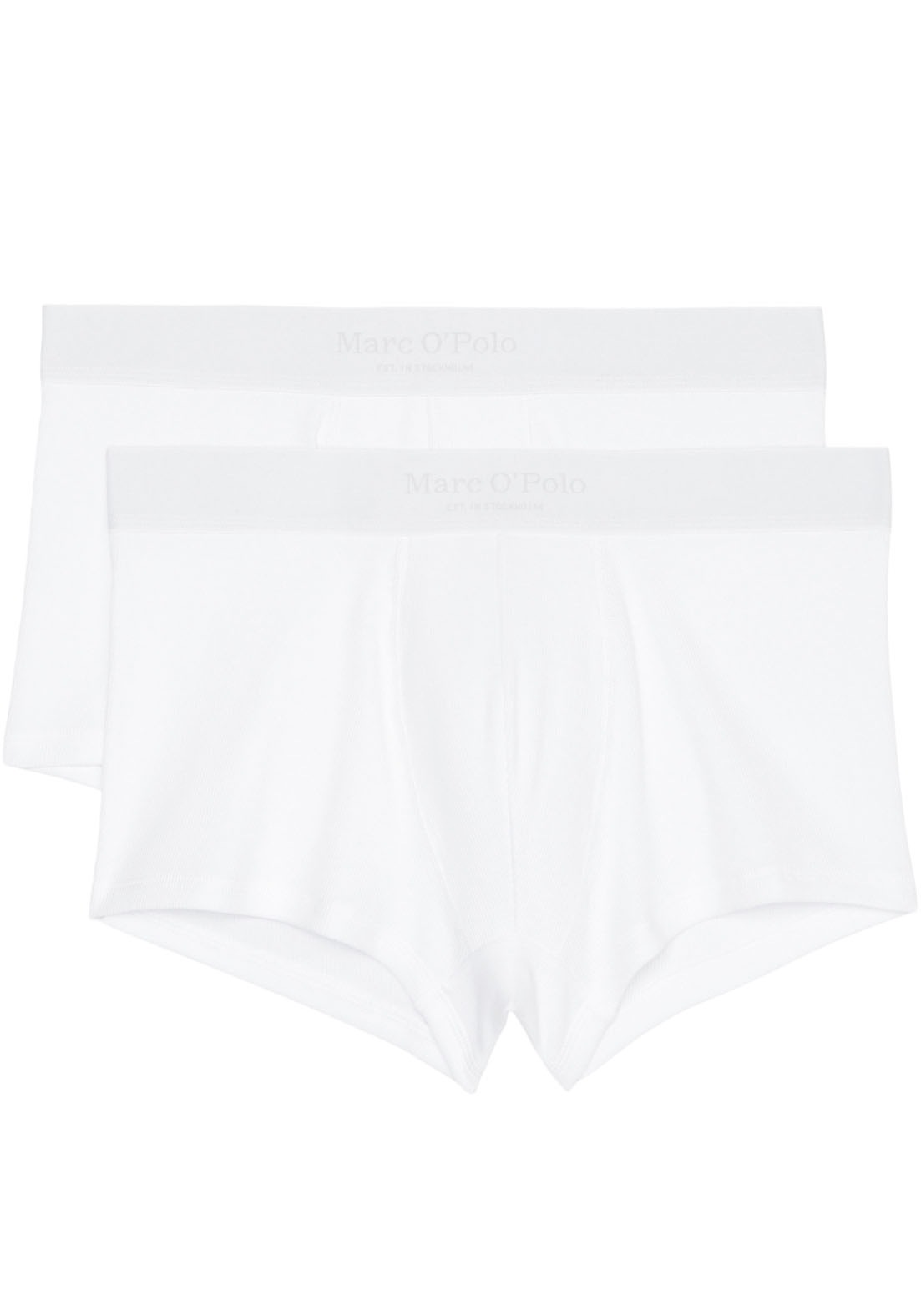 Marc O'Polo Boxer »Iconic Rib« 2er Pack, mit flachen Nähten