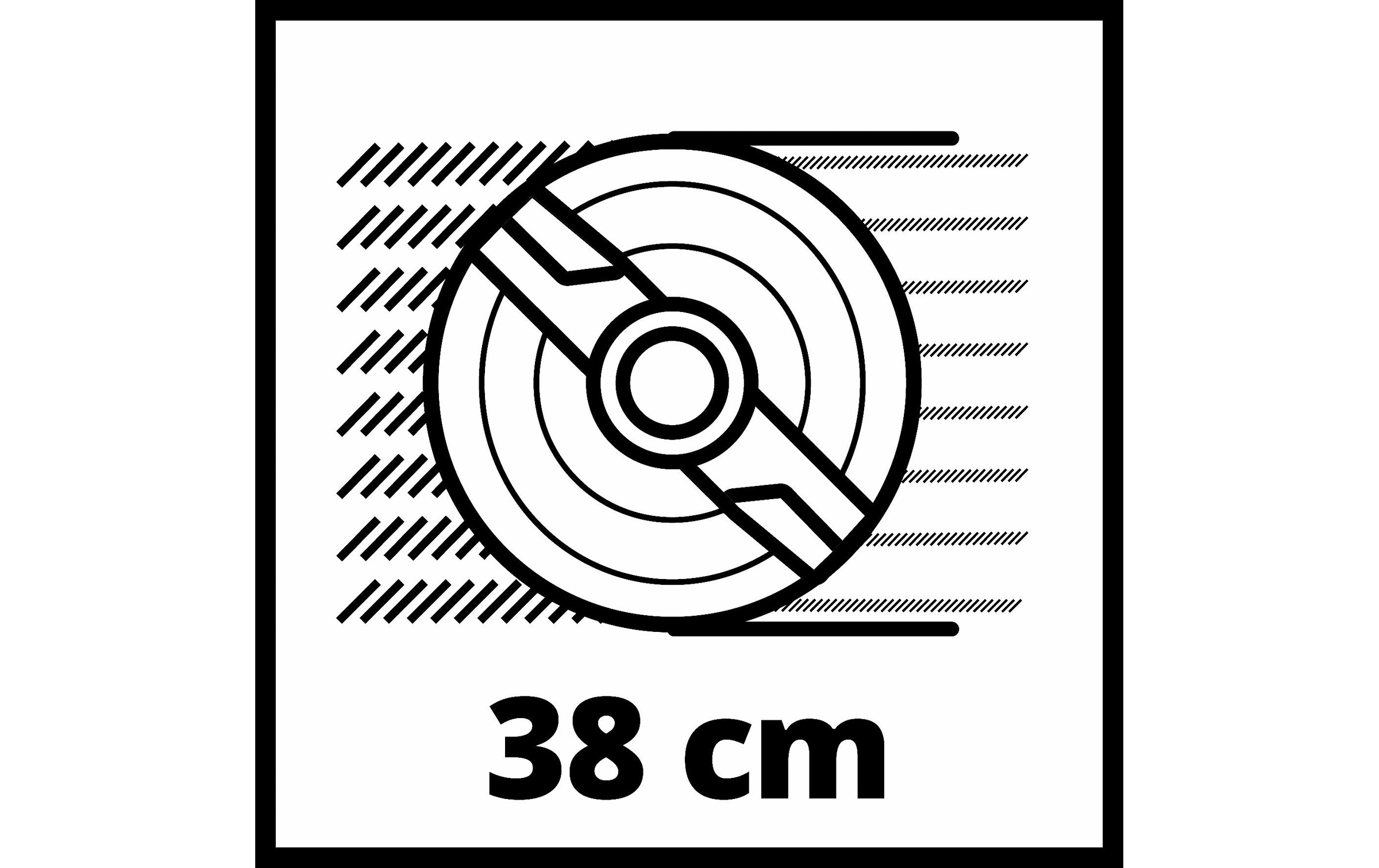 Einhell Akkurasenmäher »RASARRO 36/38 (2 x 4 Ah)«