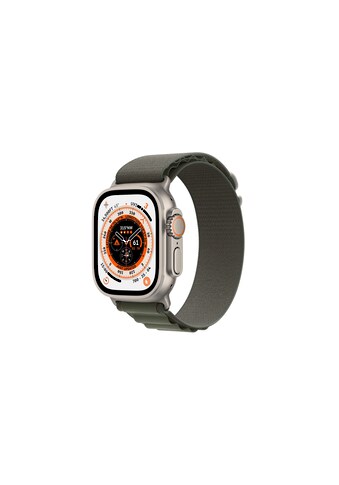 Apple Smartwatch »Ultra, GPS + Cellular, 49mm Titanium Case«, (Watch OS MNHJ3FD/A) kaufen