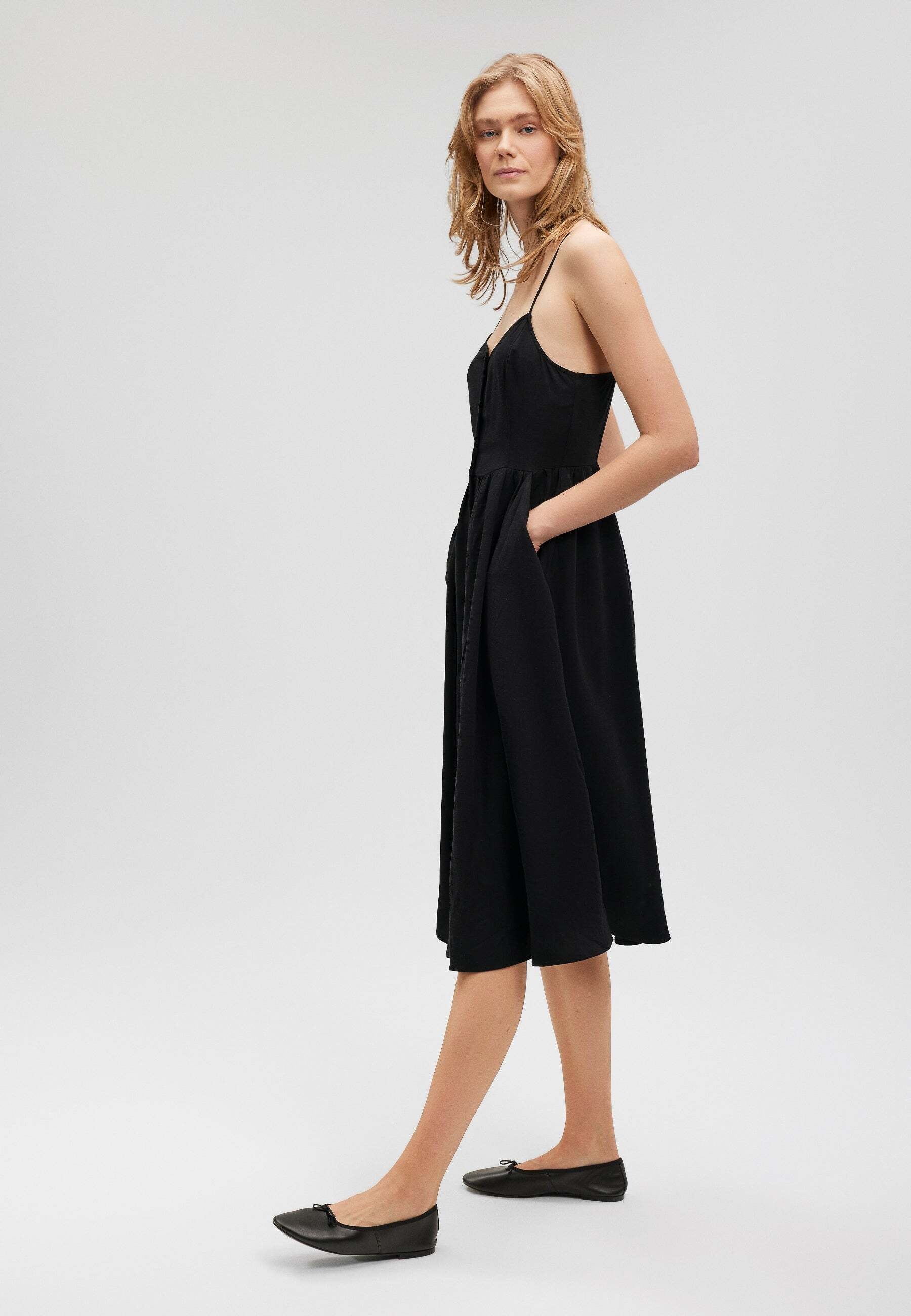 Mavi Sommerkleid »Mavi Kleider Button Up Dress«