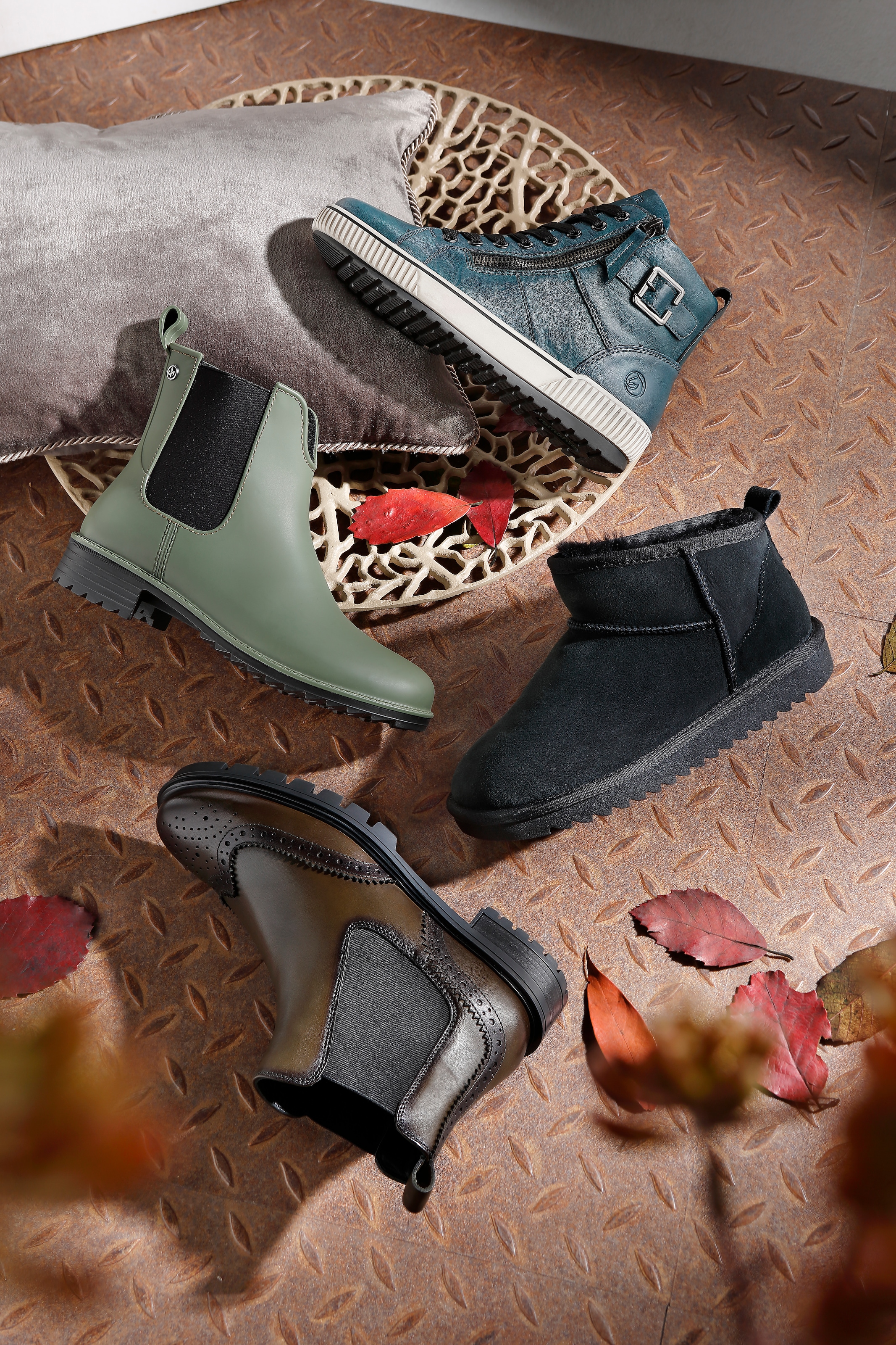 Ara Chelseaboots »TULSA«, Stiefelette, Schlupfboots mit Lyralochung, G-Weite (weit)