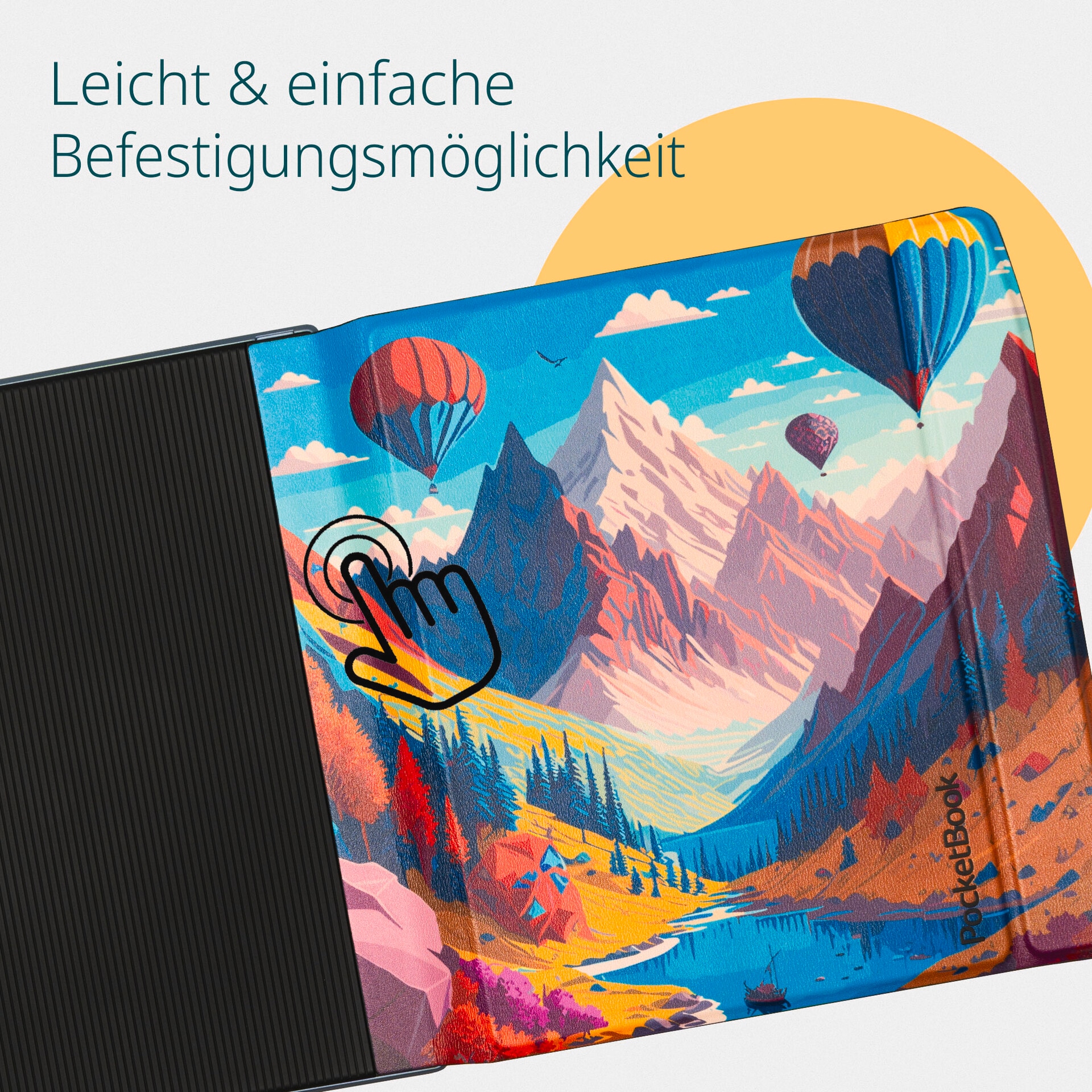 PocketBook E-Reader-Hülle »Flip Cover für PocketBook Era und Era Color«, PocketBook Era-PocketBook Era Color, Backcover, Schutzhülle, Bookcover, Case, Schutzcase, stossfest
