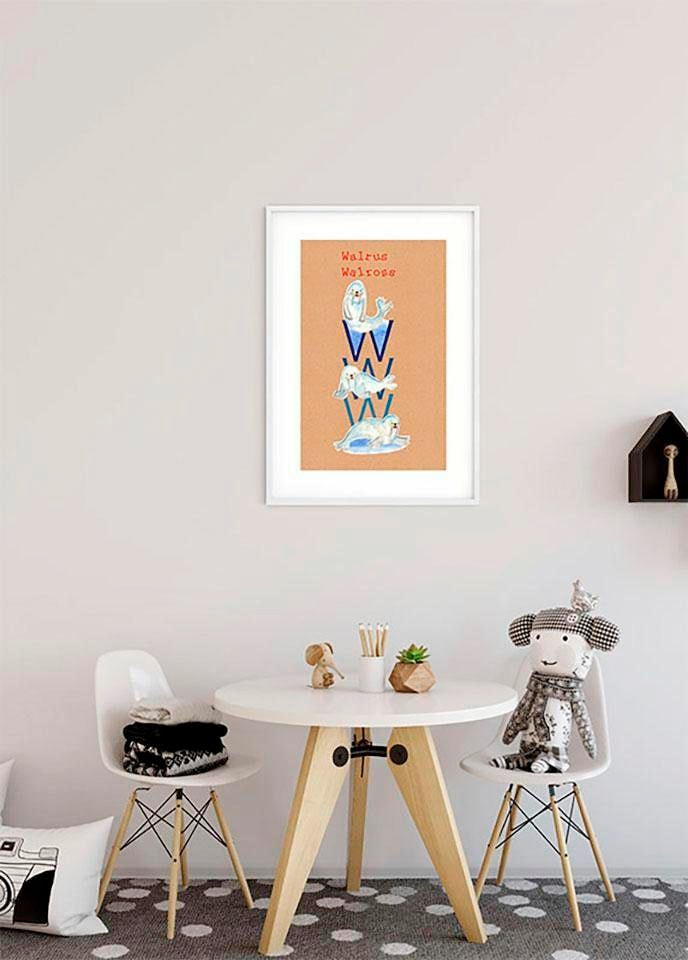 ❤ Komar Poster »ABC Animal im W«, Schlafzimmer, 1 Jelmoli-Online Wohnzimmer Shop St.), kaufen (Packung, Buchstaben, Kinderzimmer