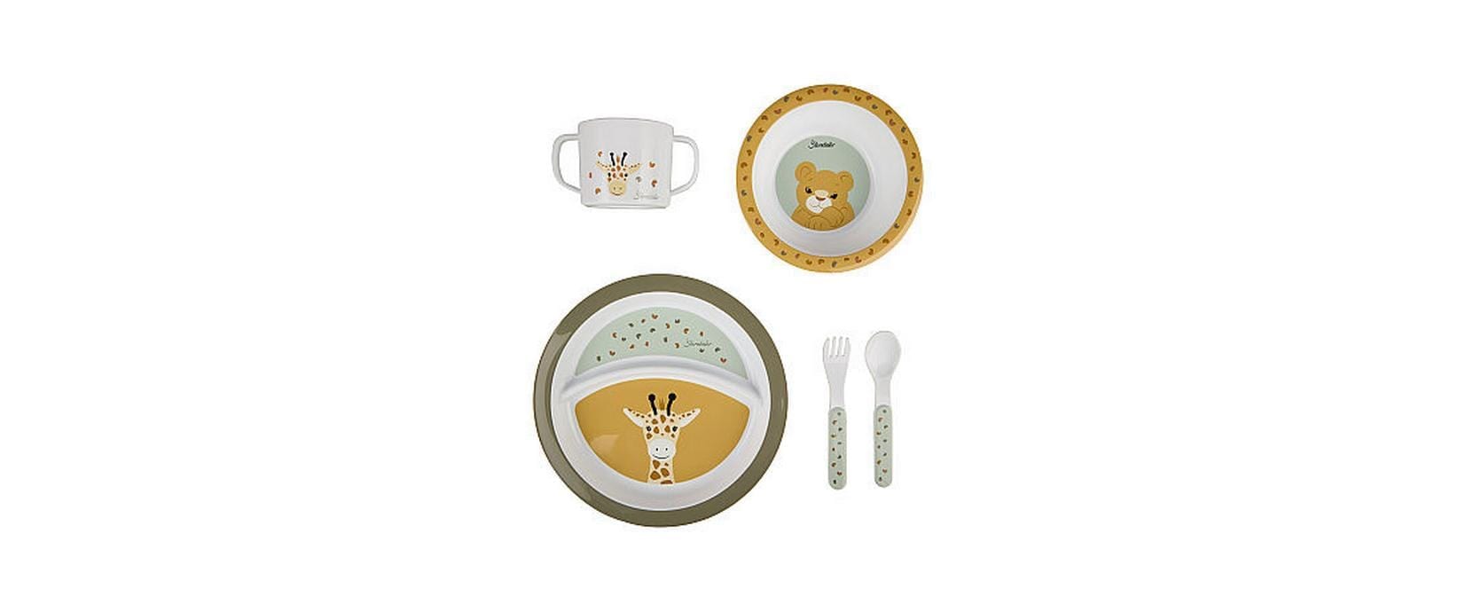 Sterntaler® Kindergeschirr-Set »Safari«