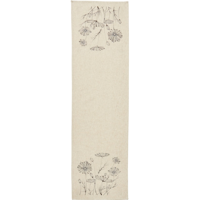 ❤ done.® Tischläufer »Flower Meadow, mit Blumenmotiv«, (1 St.), Digitaldruck,  Masse ca. 40x150 cm kaufen im Jelmoli-Online Shop