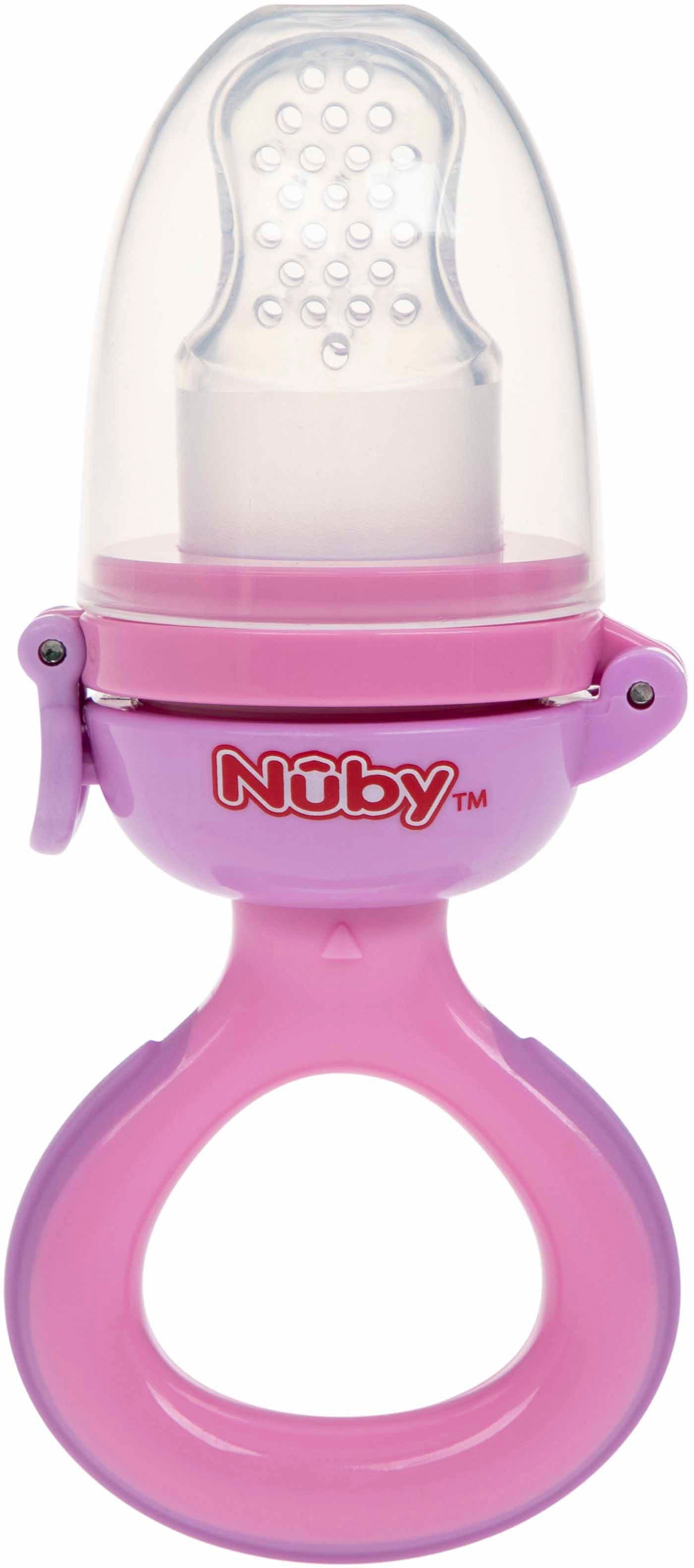 Nuby Schnuller »Frucht- und Frischkostsauger, pink«