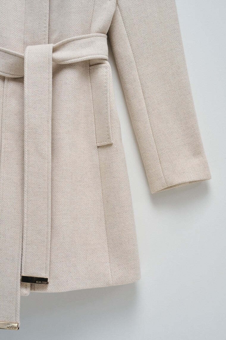 Salsa Walkjacke »Salsa Jeans Wollmantel The Reimagined Wool Coat«