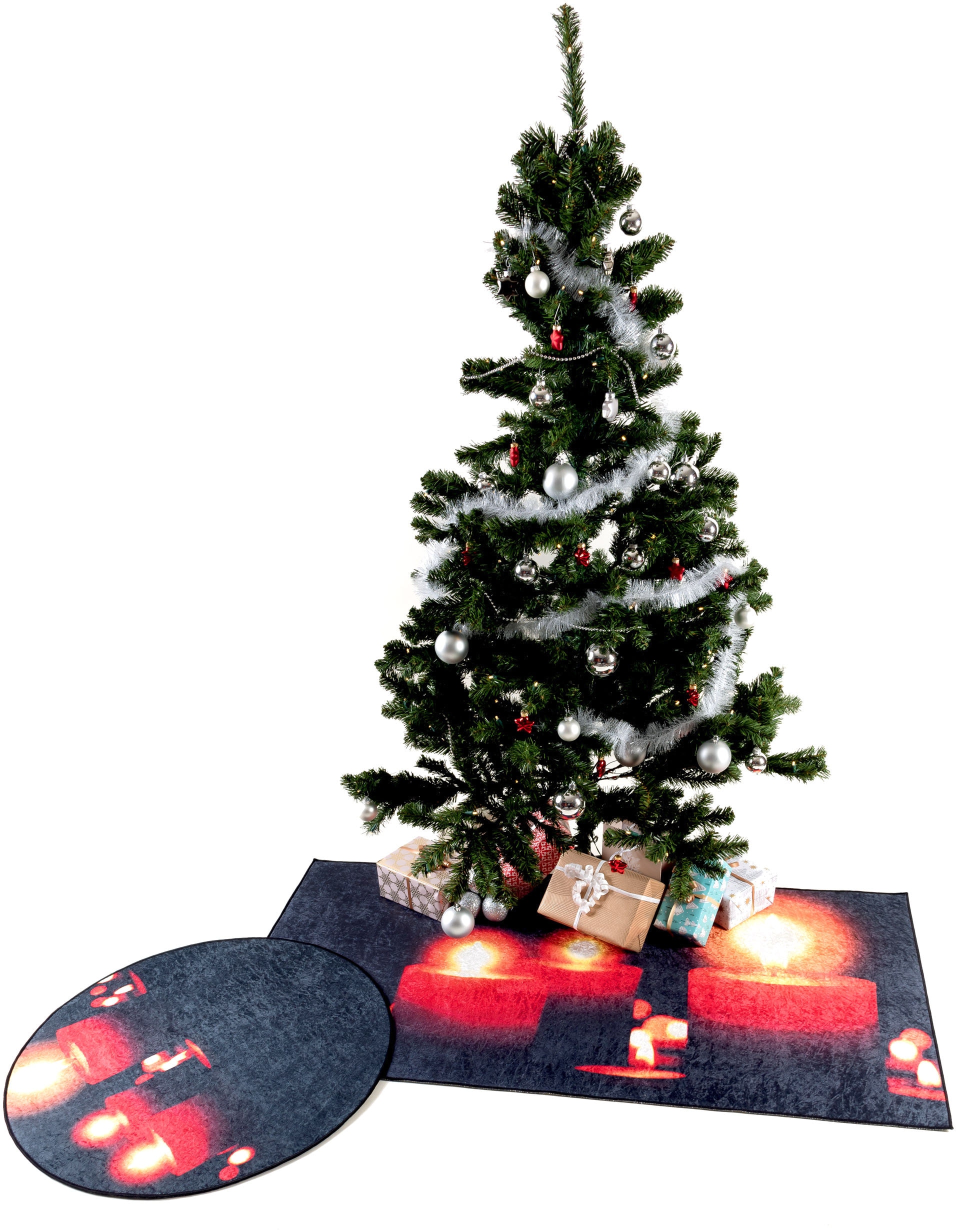 Sehrazat Teppich »Christmas 1226«, rechteckig, Weihnachten, waschbar, Unterlage  Weihnachtsbaum online kaufen | Jelmoli-Versand