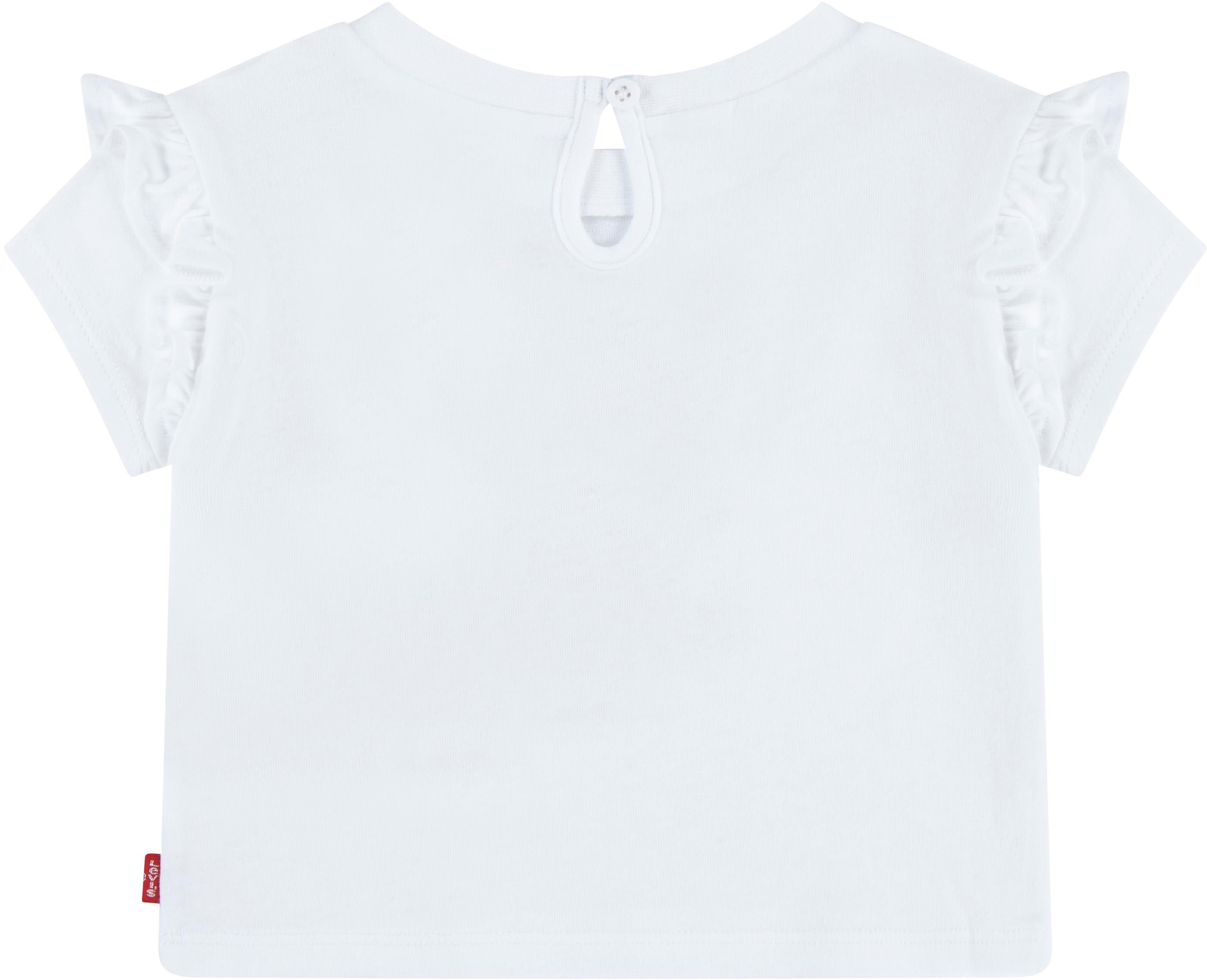 Levi's® Kids Print-Shirt »LVG HULA RUFFLE SHOULDER TEE«, for Baby GIRLS