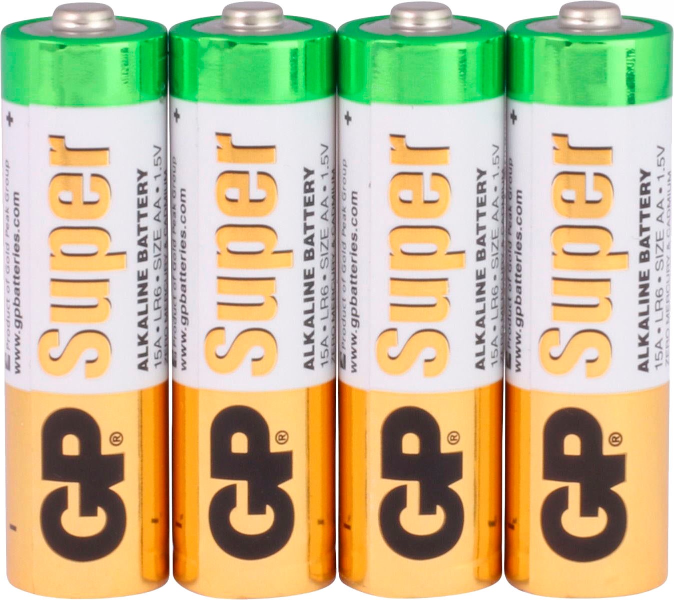 GP Batteries Batterie »4er Pack Super Alkaline AA«, LR06, 1,5 V, (Set, 4 St.) kaufen