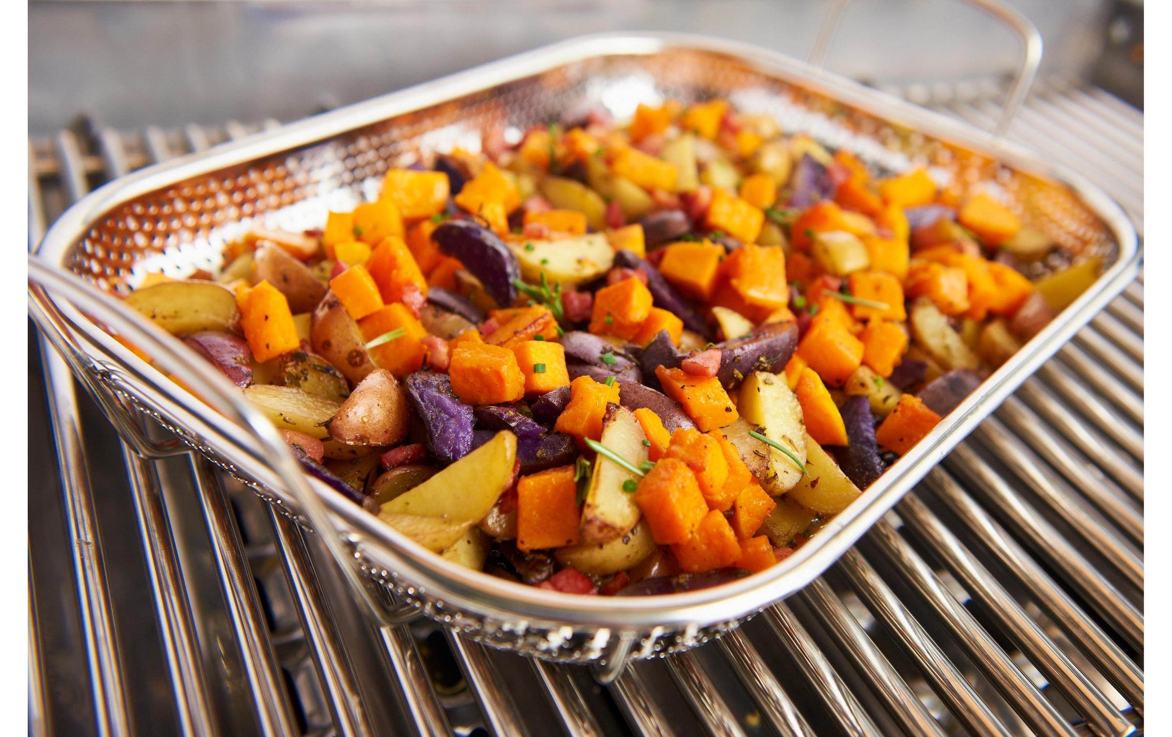 Broil King Grillpfanne »Bratkorb gross«, Edelstahl