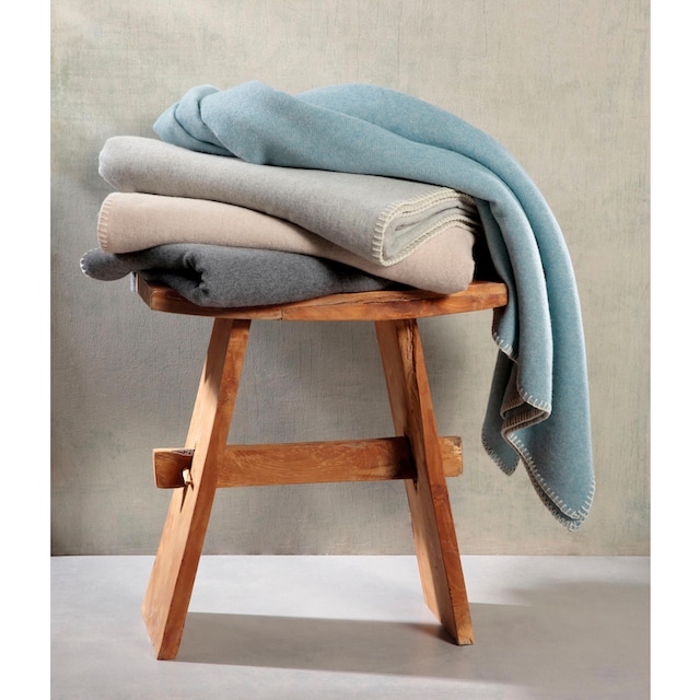 Biederlack Wolldecke »Arezzo Stripe«, mit recycelter Wolle online bestellen  | Jelmoli-Versand