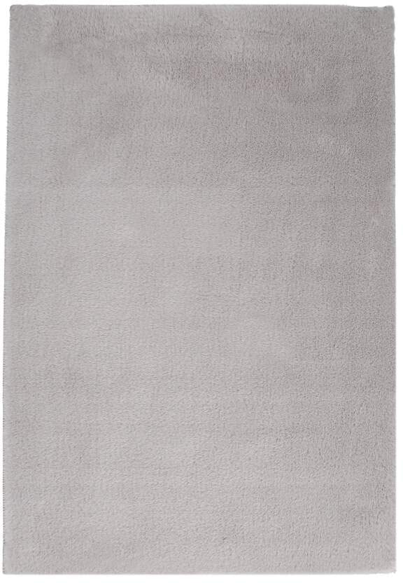 Carpet City Badematte »Topia Mats, Badteppich uni«, rutschhemmend beschichtet, strapazierfähig, Hochflor, Kaninchen Haptik, Polyester, Badezimmerteppich, waschbar