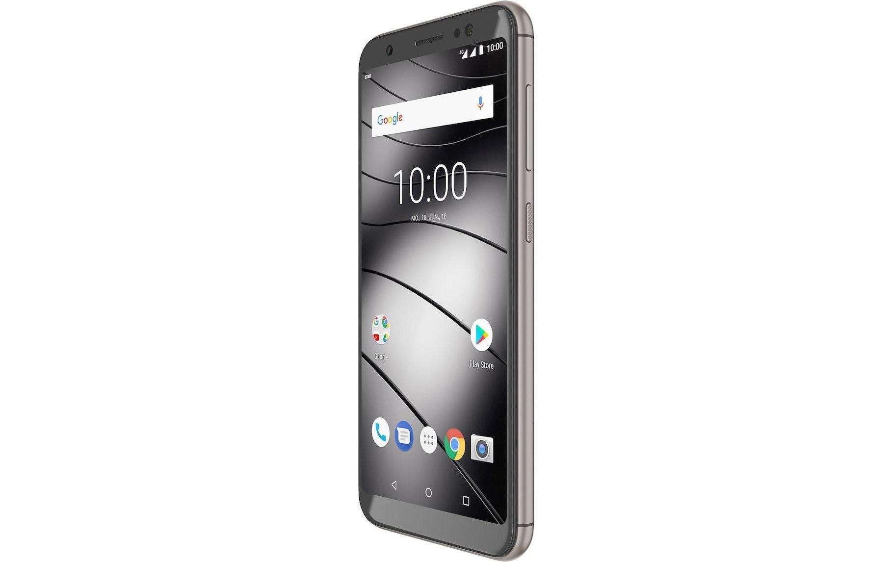 Gigaset Smartphone »GS185 Dual-SIM *inklusive Q-SIM 1GB Zone Global*«, goldfarben