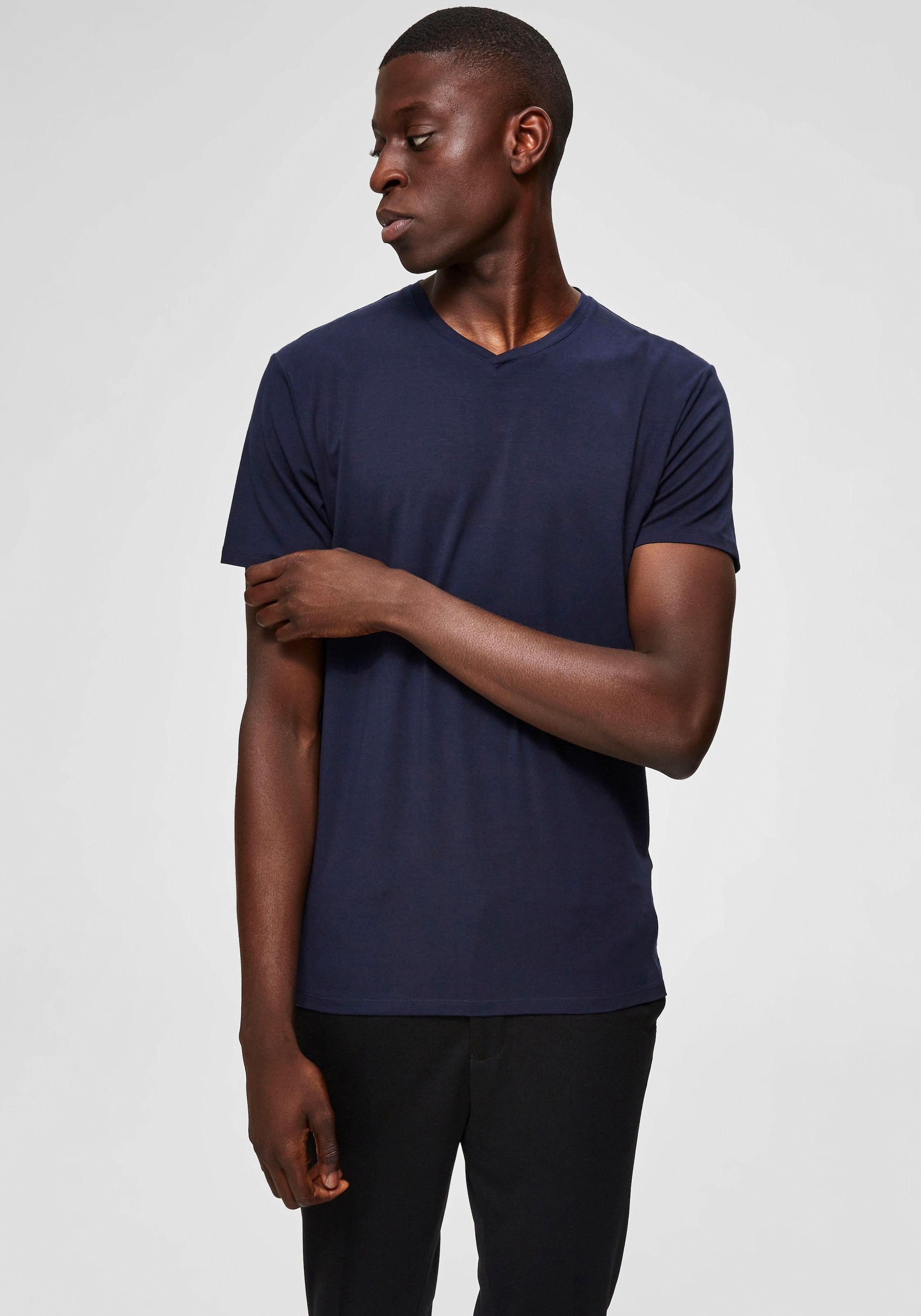 SELECTED HOMME V-Shirt »Basic V-Shirt«