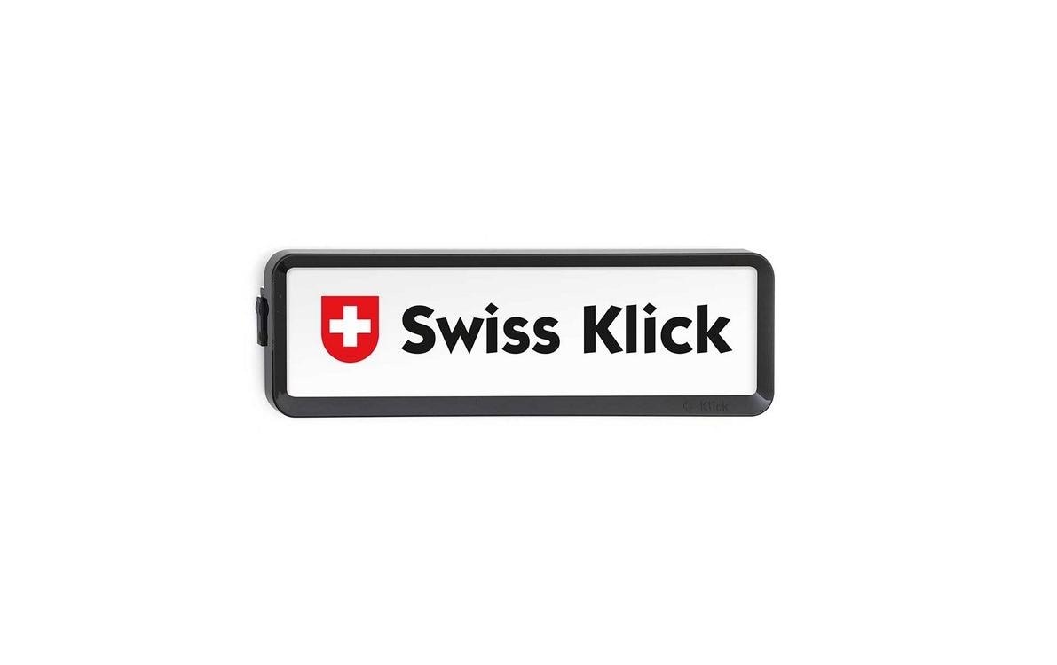 Kennzeichenhalter »SWISS KLICK vorne«