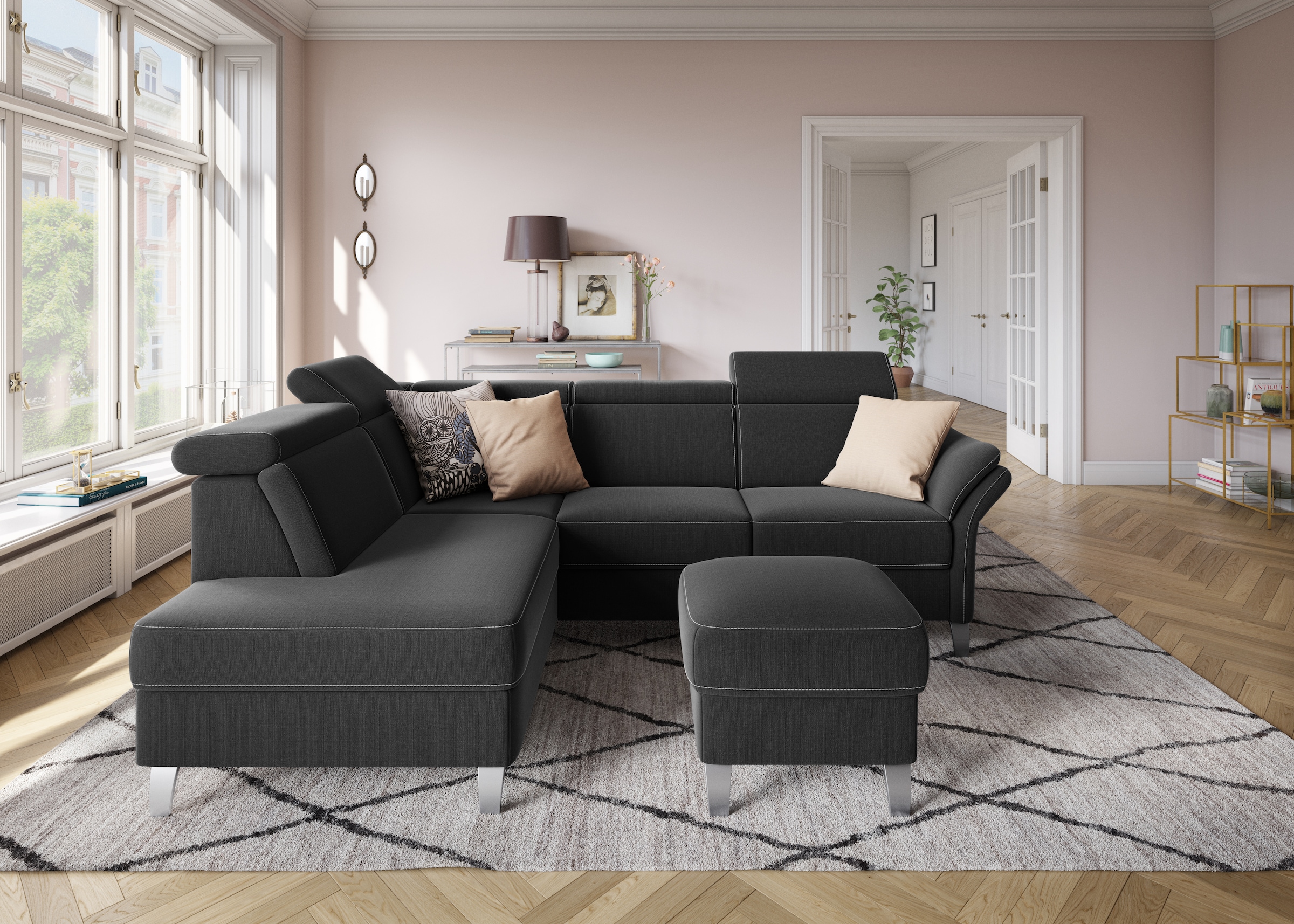 sit&more Hocker »Vincenzo«