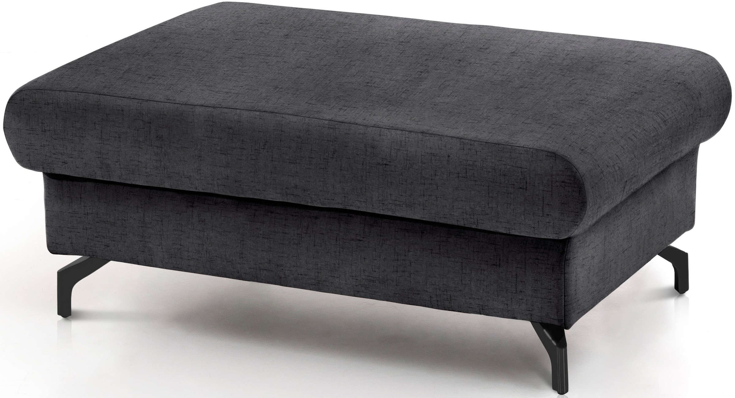 COTTA Polstergarnitur »Komaris«, (Set), Set: bestehend aus Ecksofa und Hocker, frei im Raum stellbar