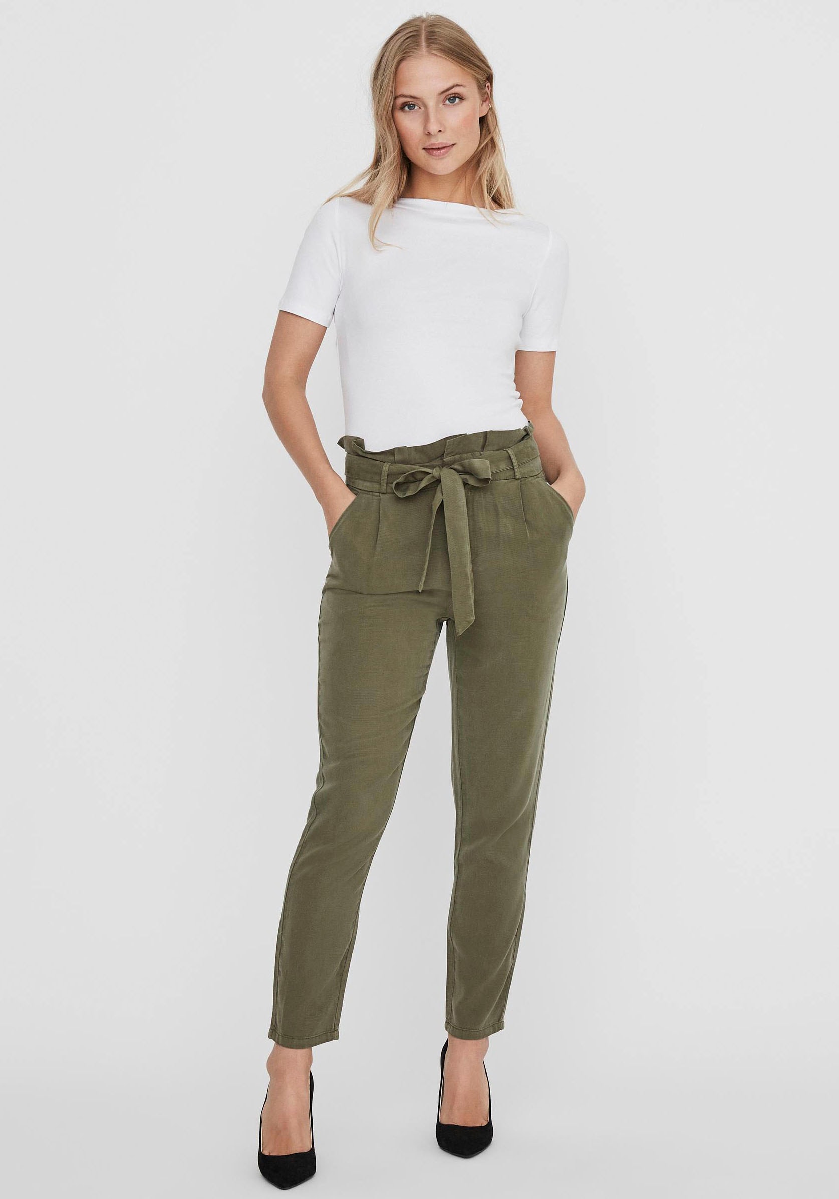 Vero Moda Kurzarmshirt »VMPANDA MODAL S/S TOP NOOS«