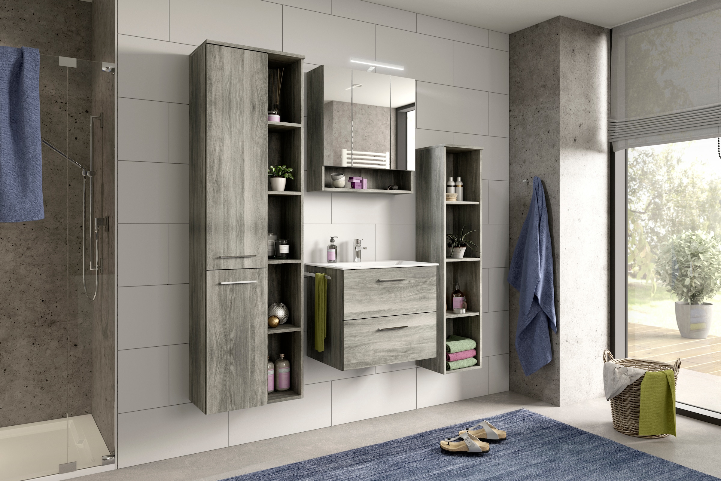 INOSIGN Hängeregal »Lecce«, Badmöbel, Regal, Schrank