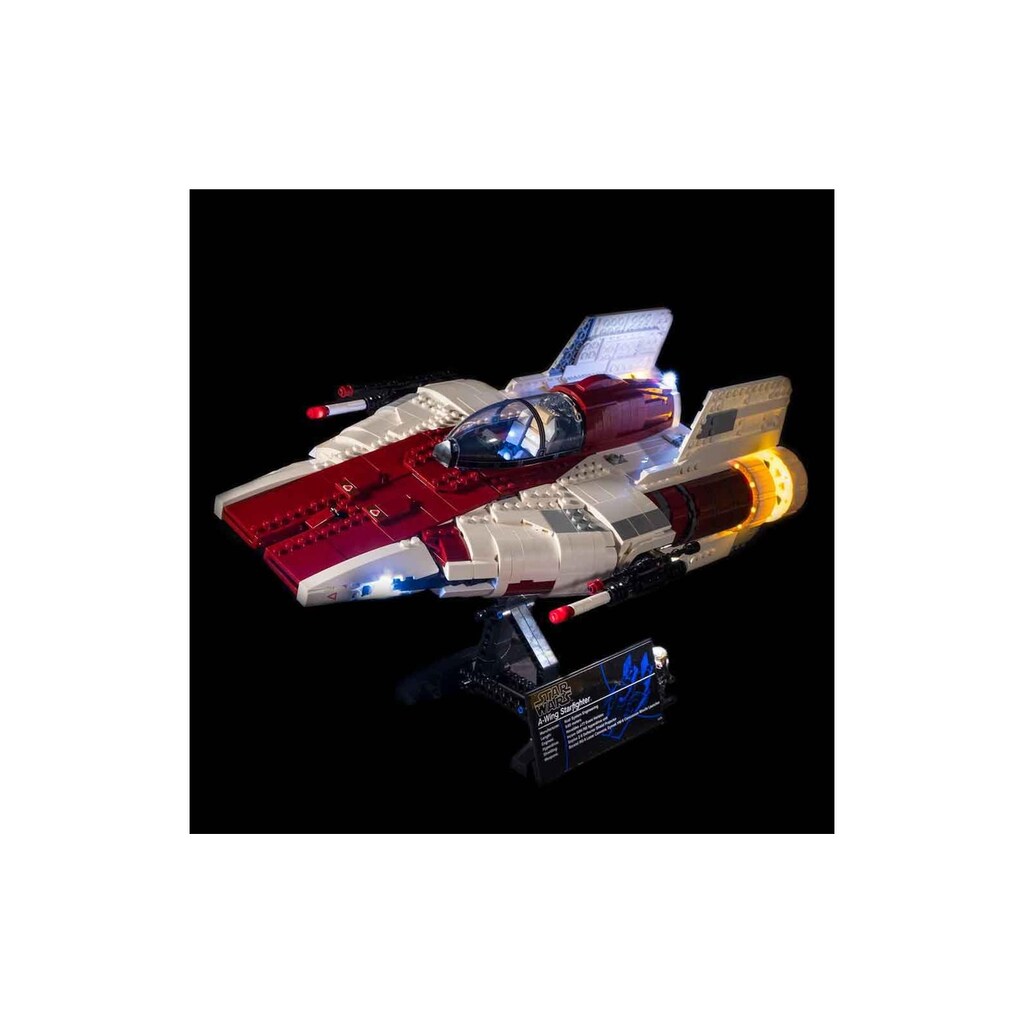 Konstruktionsspielsteine »LEGO A-Wing Starfighter #75275 Light Kit«, (29 St.)