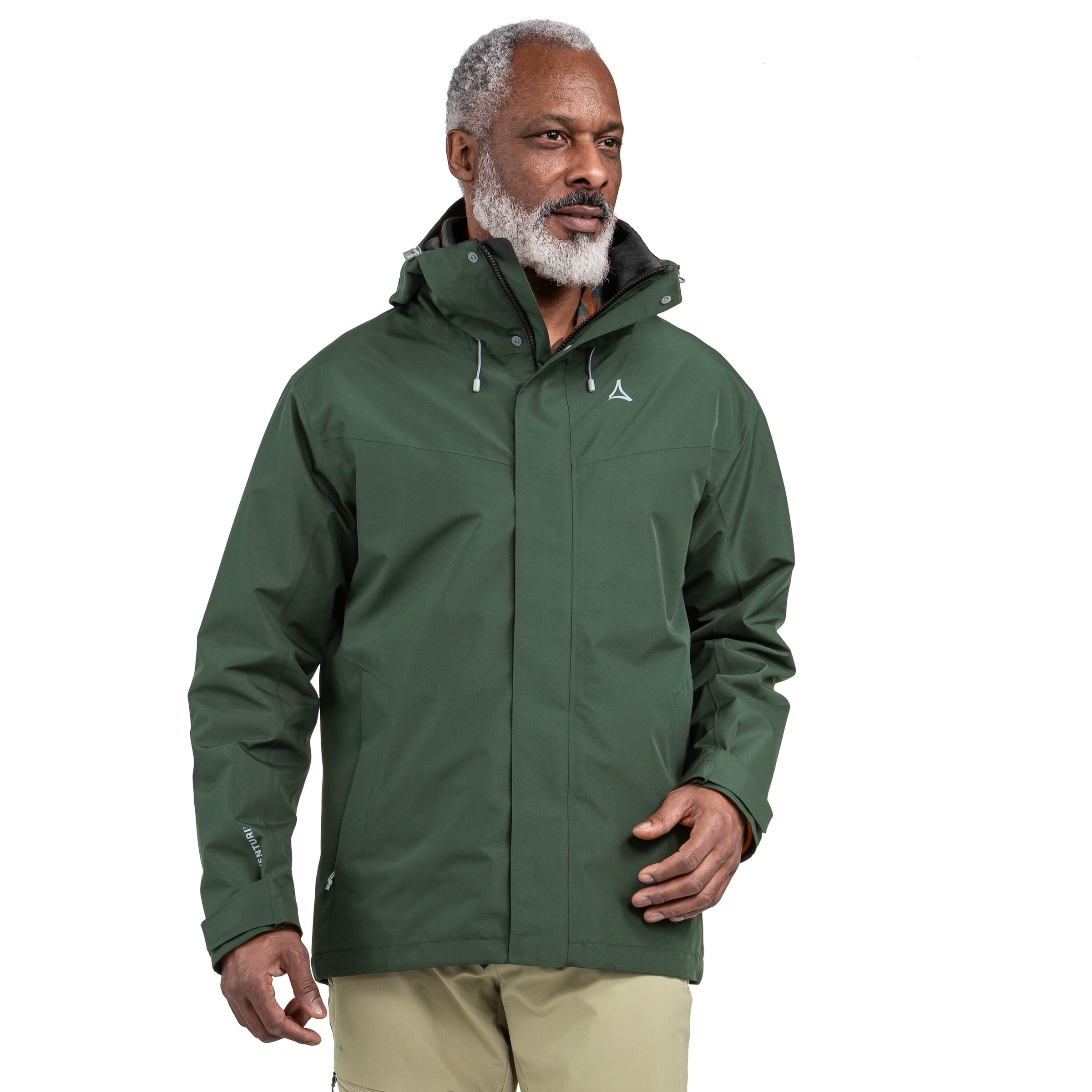 Schöffel 3-in-1-Funktionsjacke »3in1 Jacket Style Okere MNS« 2 Stk. tlg. Wasserdicht, winddicht, atmungsaktiv Übergangsjacke