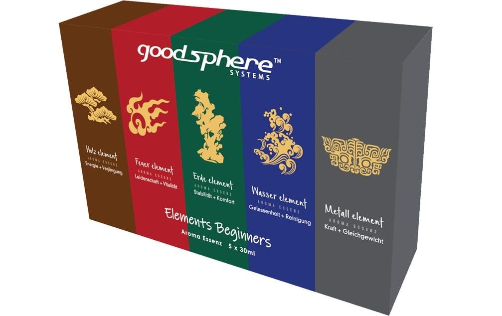Duftöl »Goodsphere Elements Beginners, 5 x 30 ml«, (5 St.)