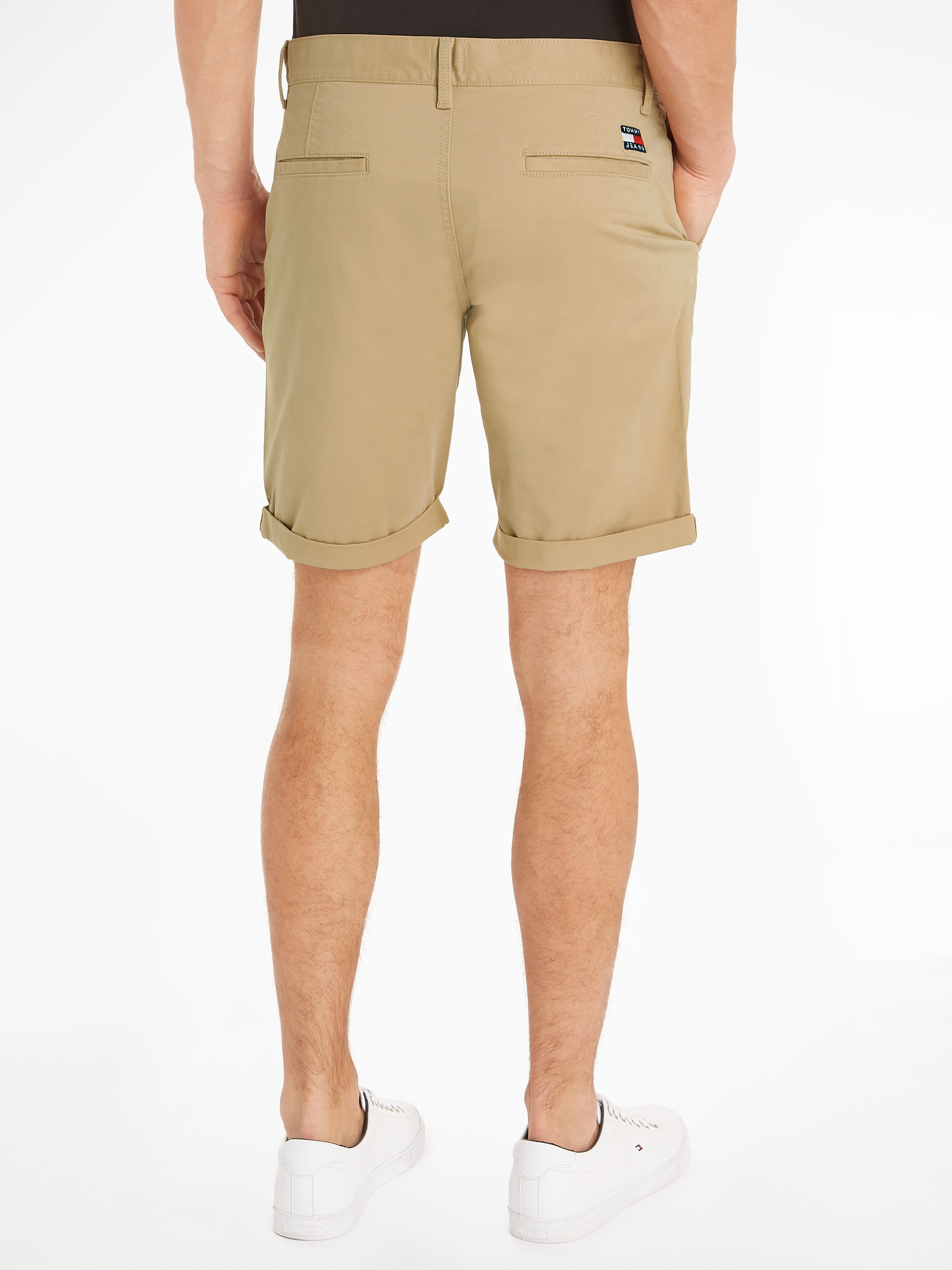 Tommy Jeans Chinoshorts »TJM SCANTON SHORT«, Markenstickerei