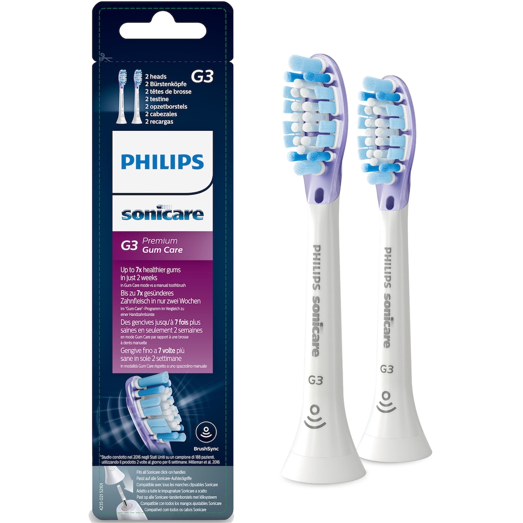 Philips Sonicare Aufsteckbürsten »HX9052 Premium Gum Care«