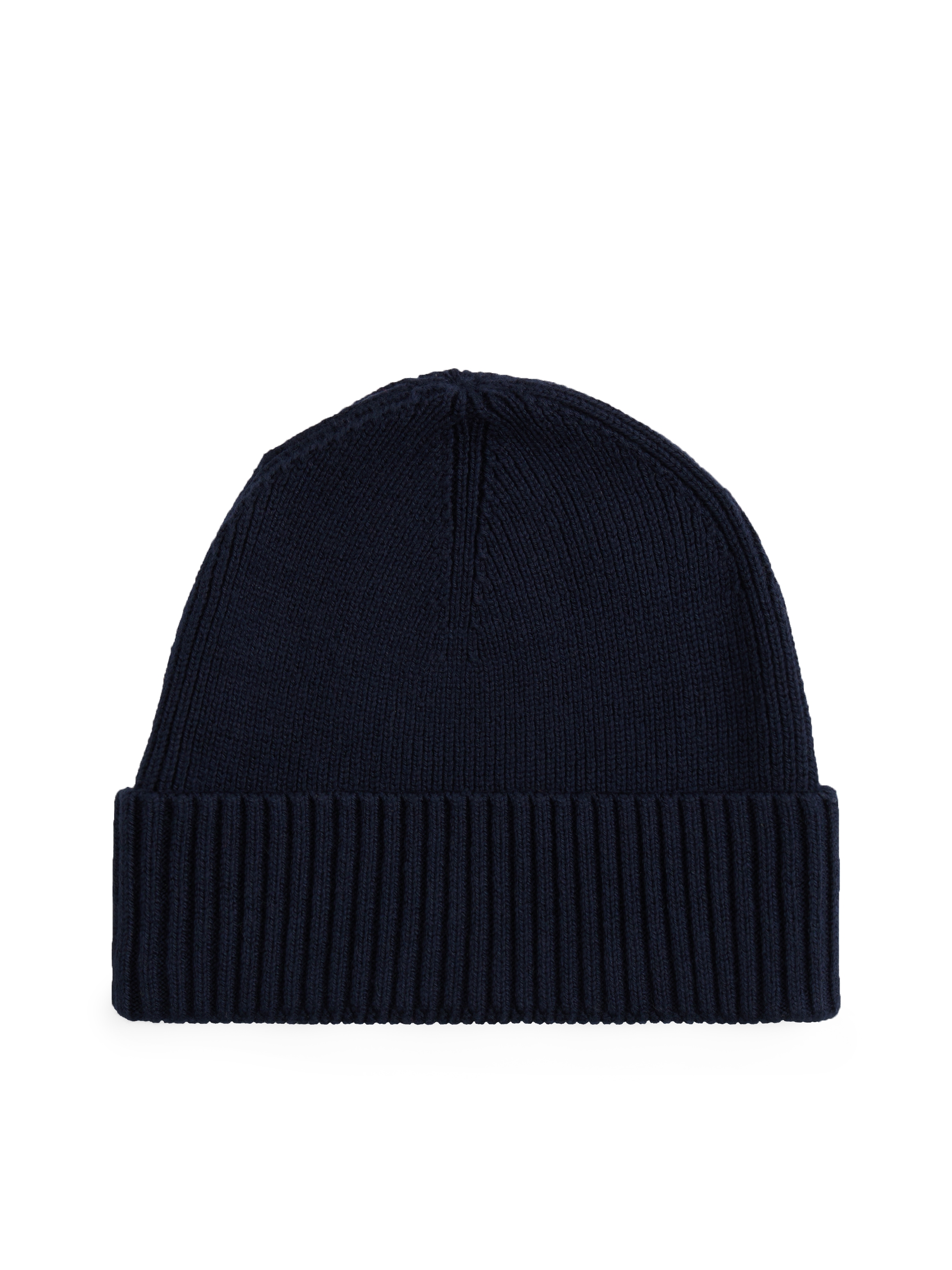 Tommy Hilfiger Strickmütze »TH FLAG PIMA COTTON BEANIE«, mit Logostickerei