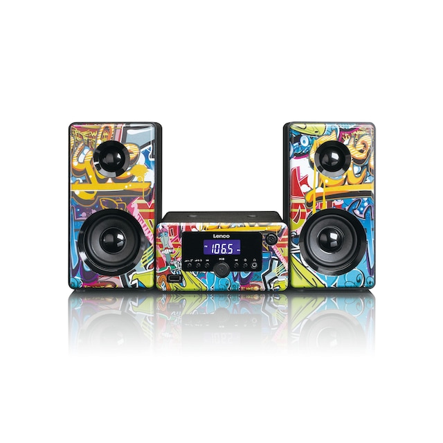 ➥ Lenco Microanlage »MC-020 Mehrfarbig«, (Bluetooth FM-Tuner) jetzt kaufen  | Jelmoli-Versand
