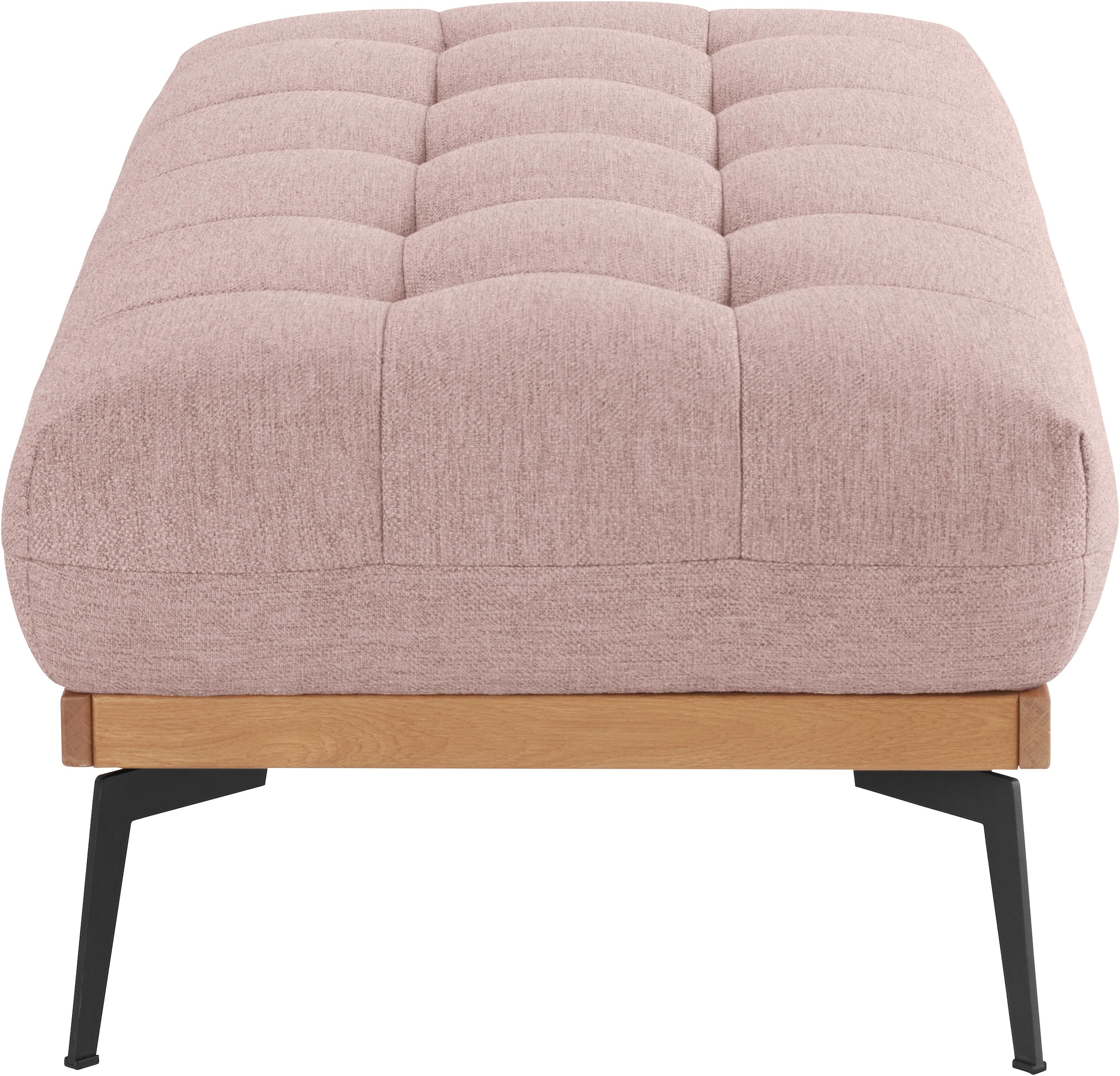 exxpo - sofa fashion Hocker »Palic, moderner Polsterhocker mit tollen Verarbeitungsdetails«