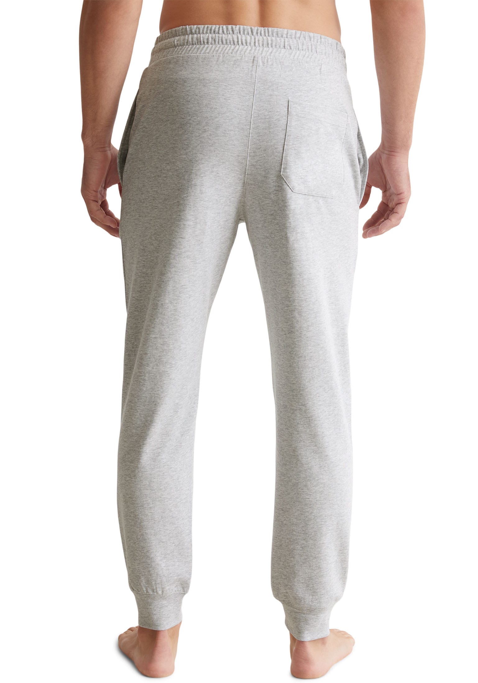 Marc O'Polo Pyjamahose »Heavy Jersey«, mit dezentem Logodruck