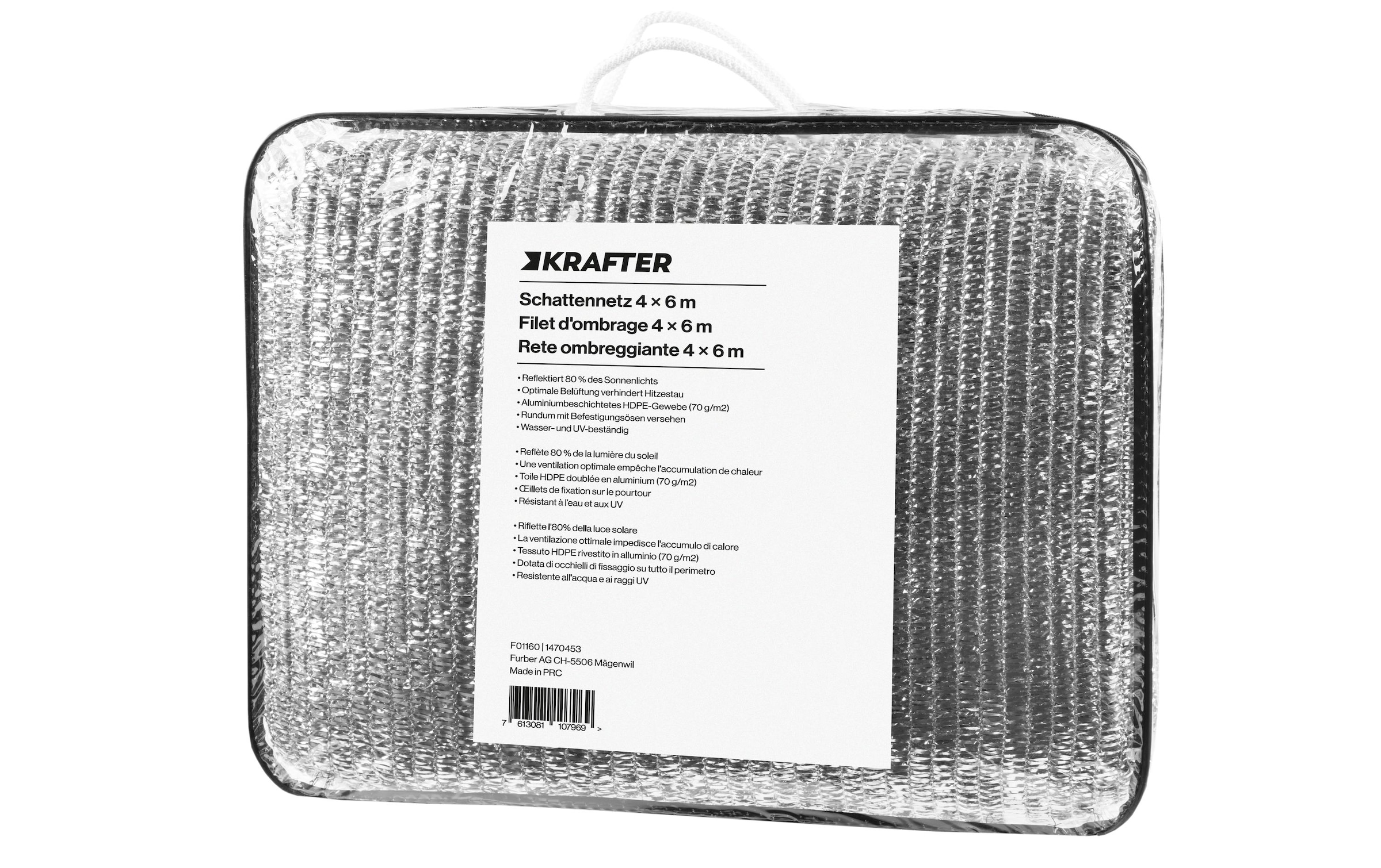 Krafter Sonnensegel »Aluminium Schattennetz F01160«