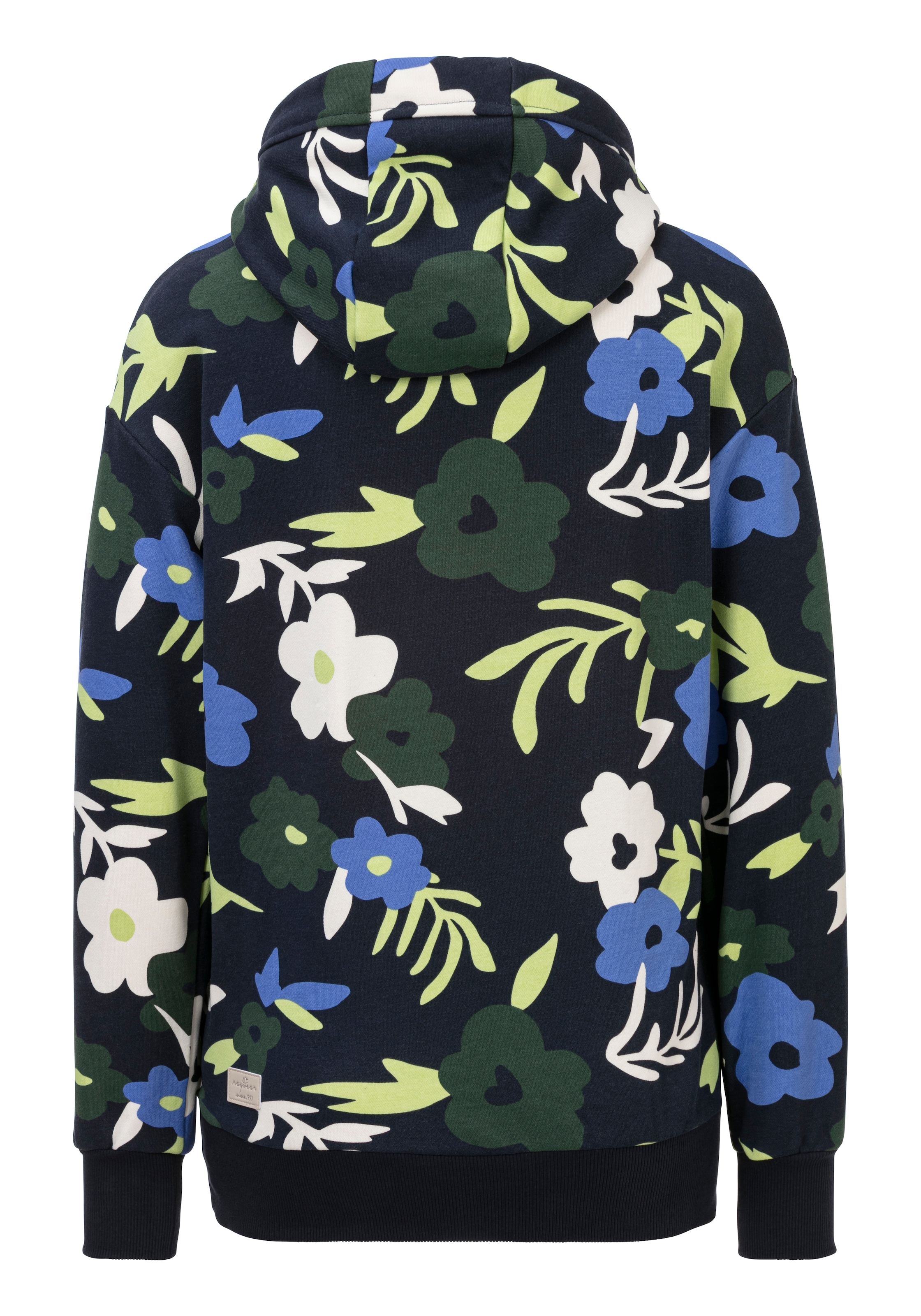 Ragwear Kapuzensweatshirt »YODIS PRINT«, floraler Allover Print