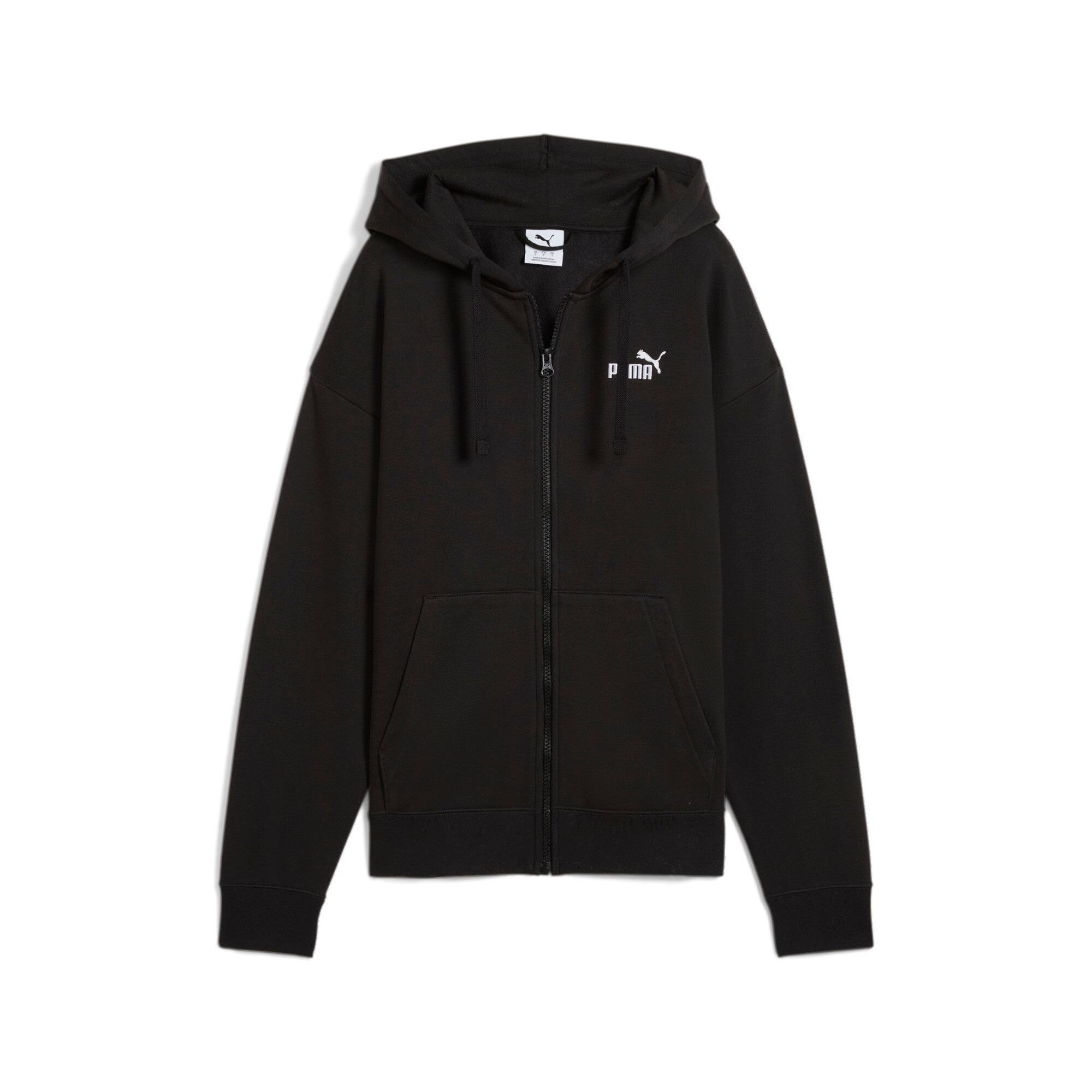 PUMA Kapuzensweatshirt »ESS SMALL NO. 1 LOGO COMFORT FULL-ZIP HOODIE FL«