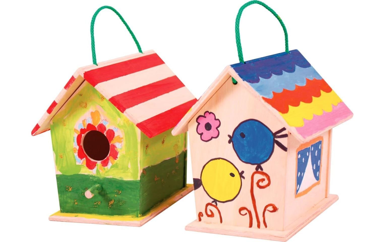 Spielba Lernspielzeug »Vogelhaus zum Bemalen«