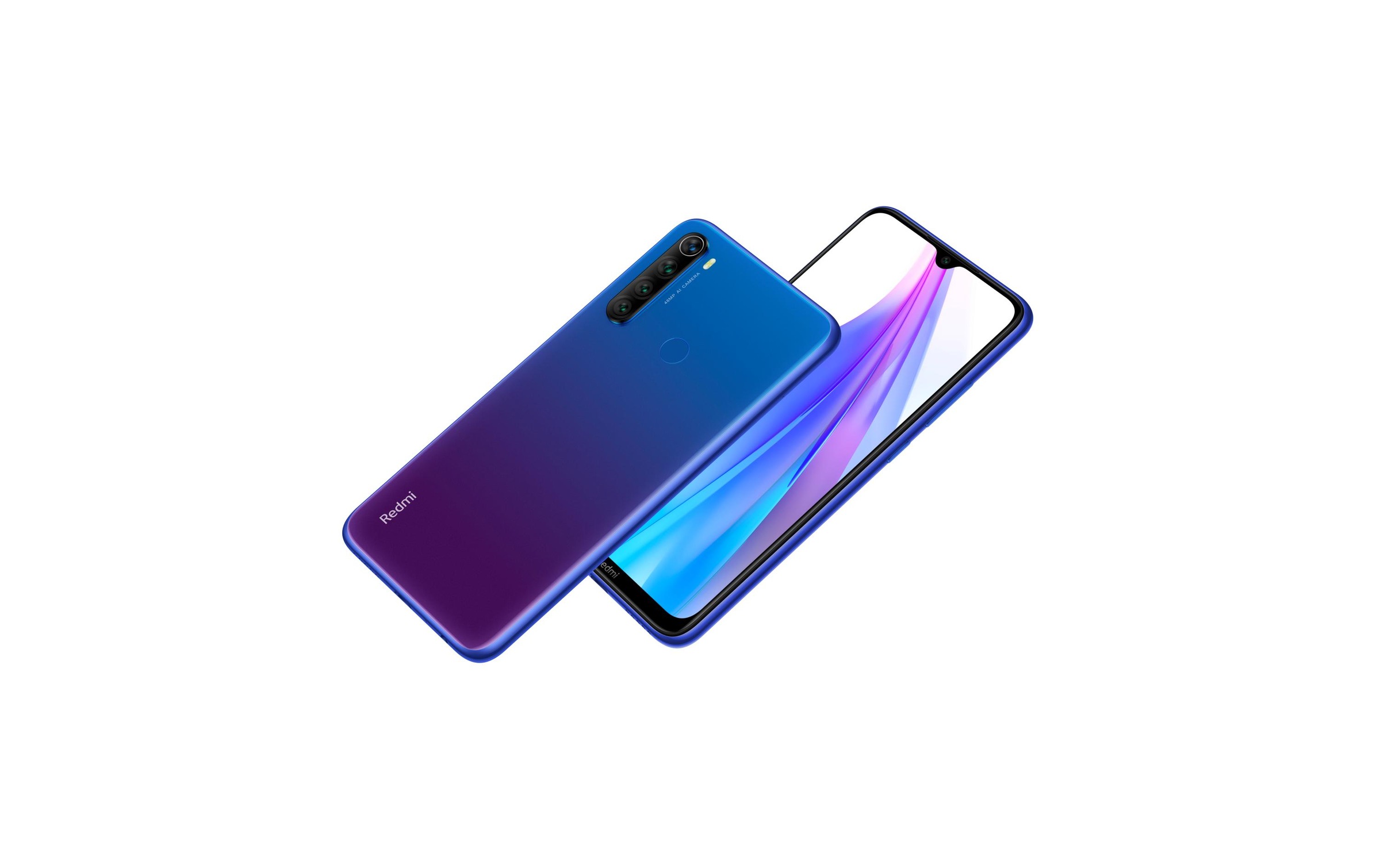 Xiaomi Smartphone »Redmi Note 8 128GB Blau«, Blau, 16 cm/6,3 Zoll, 128 GB Speicherplatz, 48 MP Kamera
