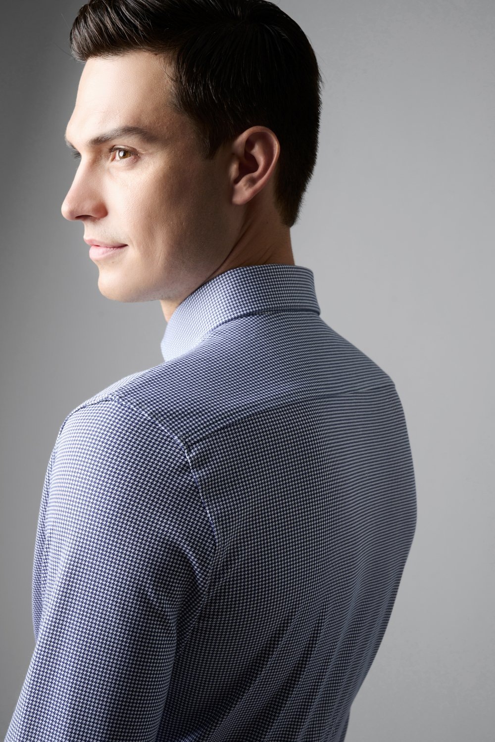 DESOTO Langarmhemd »Jerseyhemd Essential Hai langarm«, Flexibler Stretch