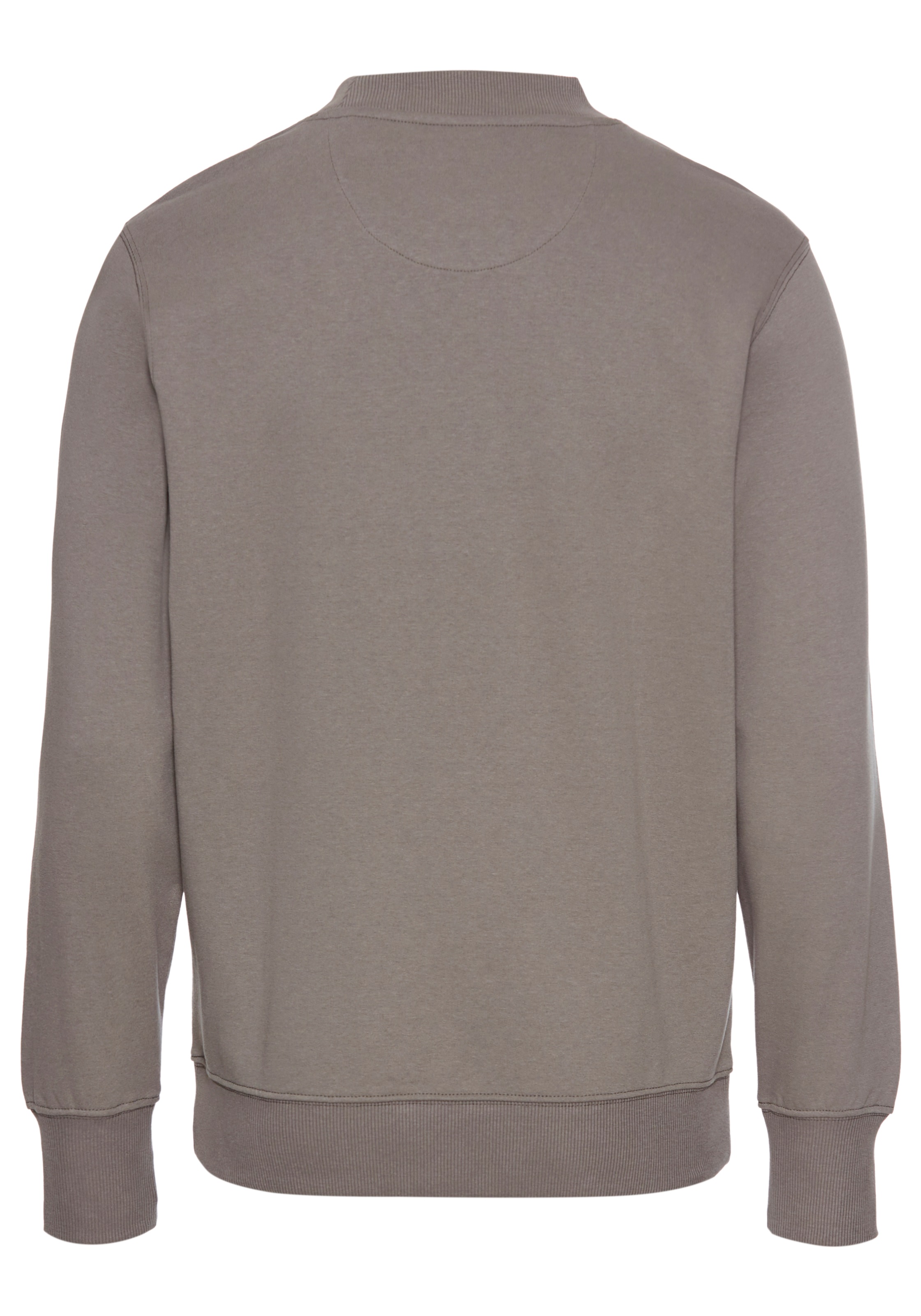 DELMAO Sweatshirt, lange Ärmel, lässige Passform, mit Print, Rundhals