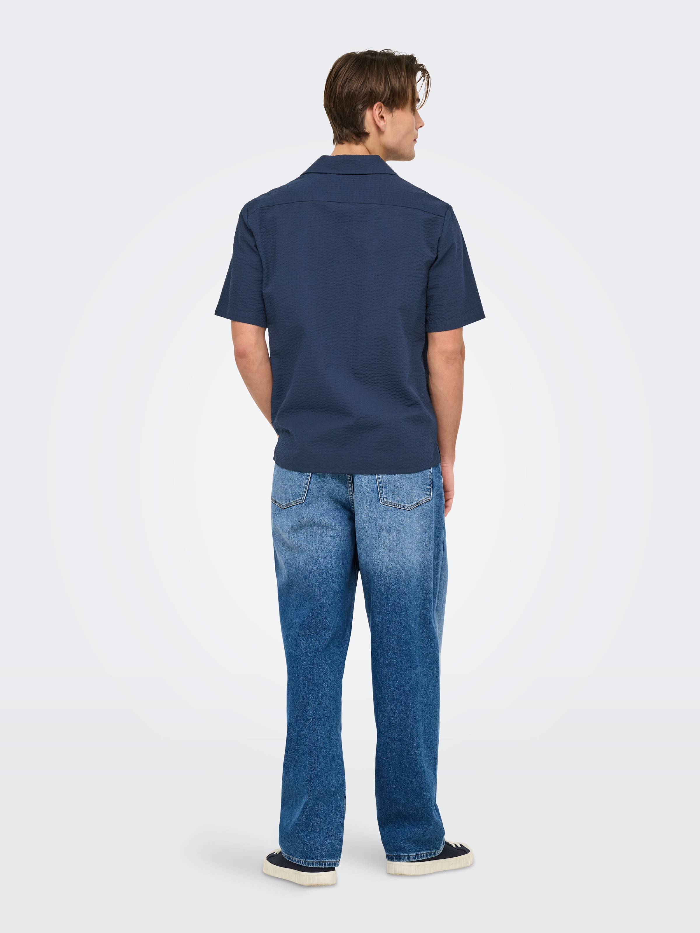 ONLY & SONS Kurzarmhemd »ONSEYE RESORT SEERS 0009 SHIRT NOOS«