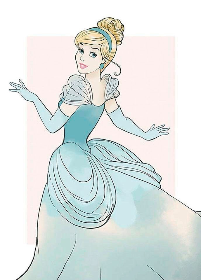 | Poster Wohnzimmer ✵ »Cinderella Beauty«, Kinderzimmer, (1 günstig Disney, Schlafzimmer, St.), Komar Jelmoli-Versand kaufen