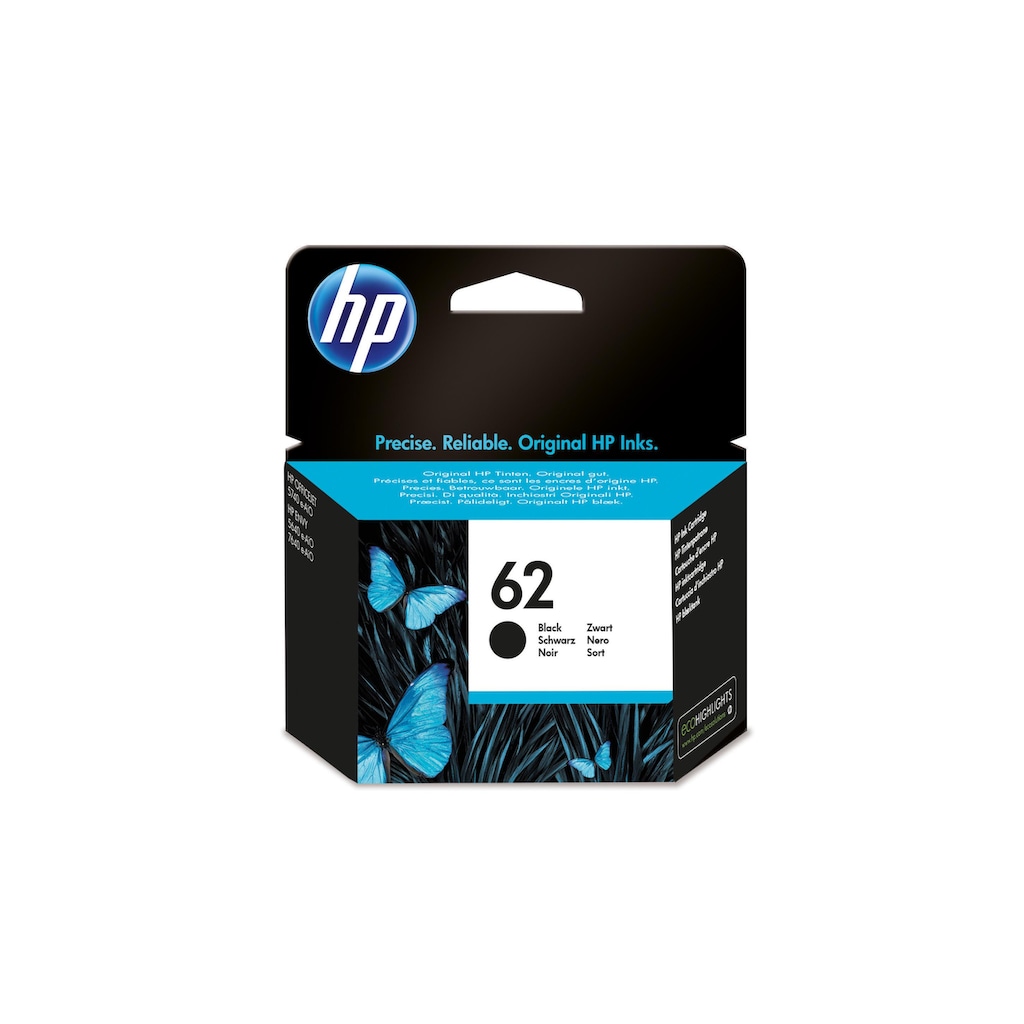 HP Tintenpatrone »Nr. 62 C2P04AE Black«, (1 St.)
