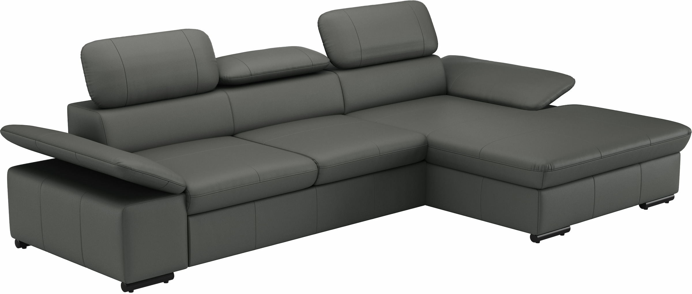 sit&more Ecksofa »Alcudia L-Form«, wahlweise mit Bettfunktion