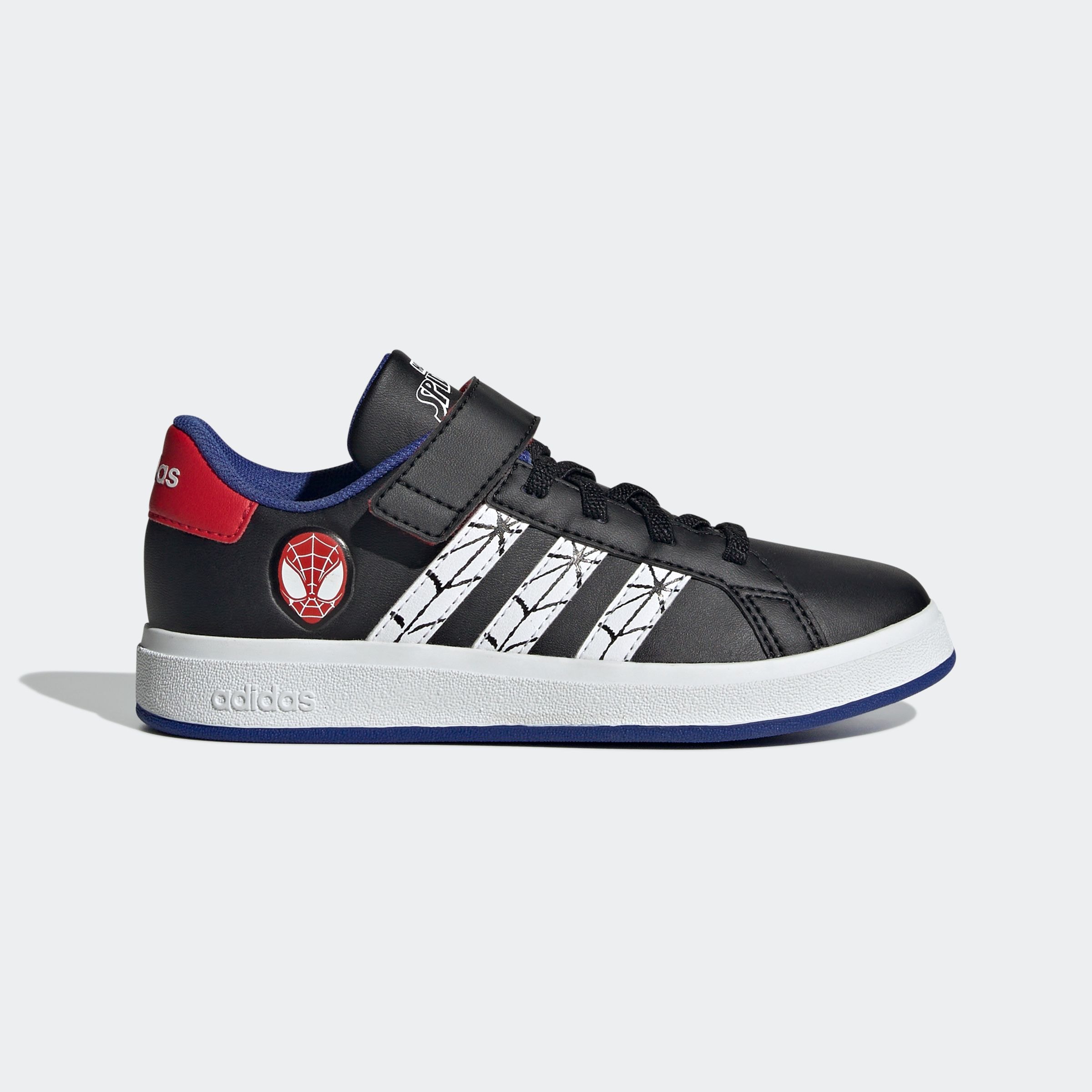 adidas Sportswear Sneaker »ADIDAS MARVEL SPIDER-MAN KIDS GRAND COURT SCHUH«, Design auf den Spuren des adidas Superstar