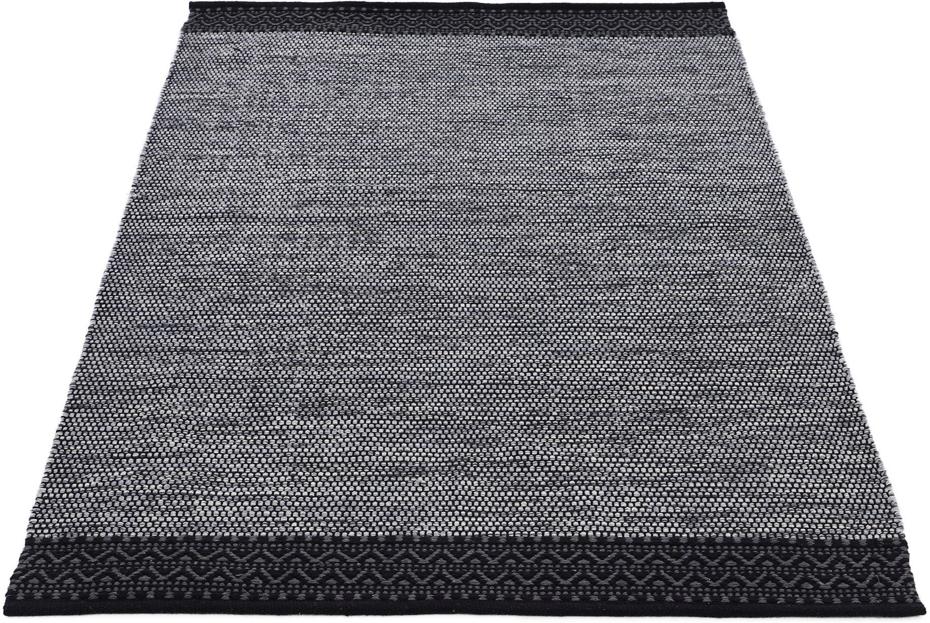 carpetfine Teppich »Kelim Mia auch als Läufer erhältlich«, rechteckig, 6 mm Höhe, Baumwolle Wendeteppich, Bordüre, Wohnzimmer